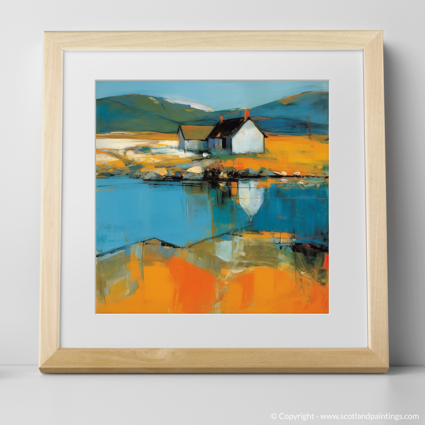 Enchanted Gairloch: An Abstract Impression of Highland Serenity