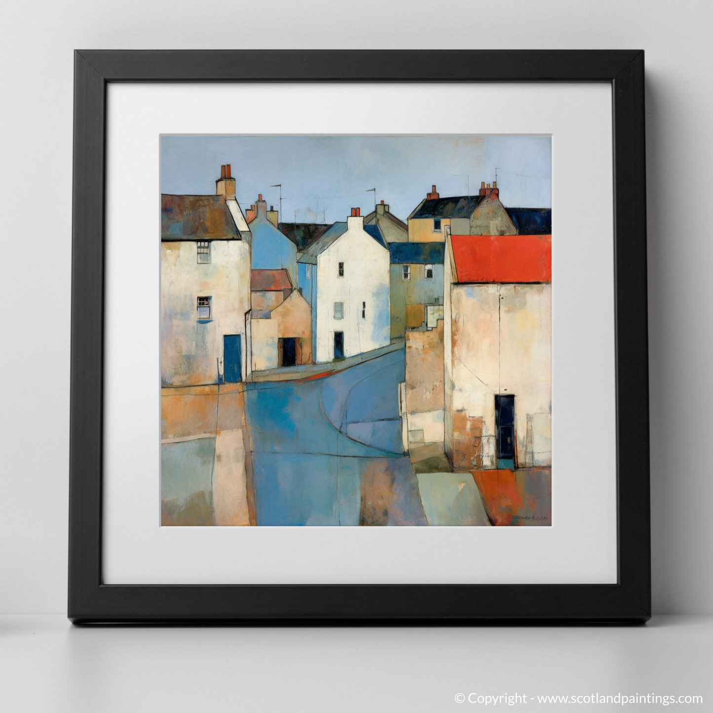 Culross Charm: An Abstract Impression of Scottish Village Splendour