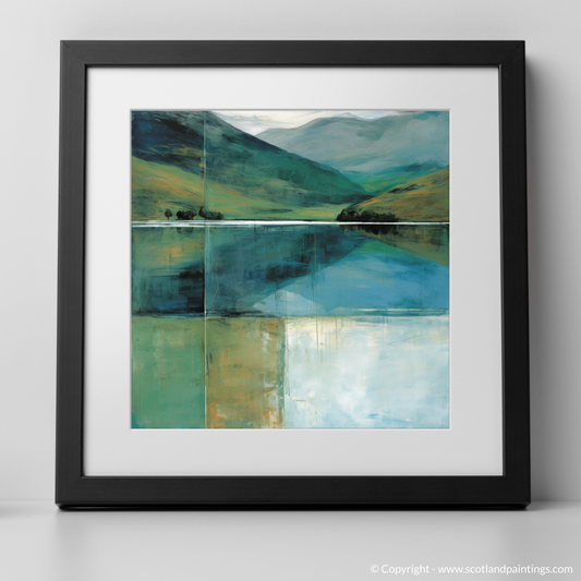 Mystic Shores of Loch Shiel: An Abstract Impressionist Tribute