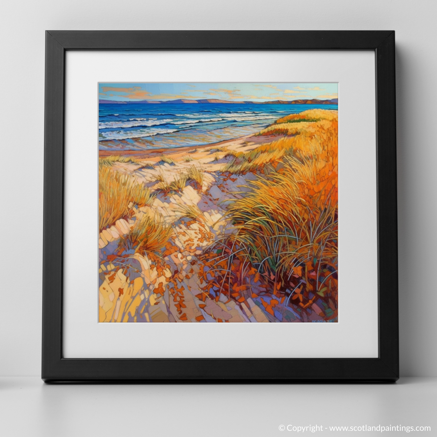 Longniddry Beach: A Modern Impressionist's Tribute to Scottish Shores