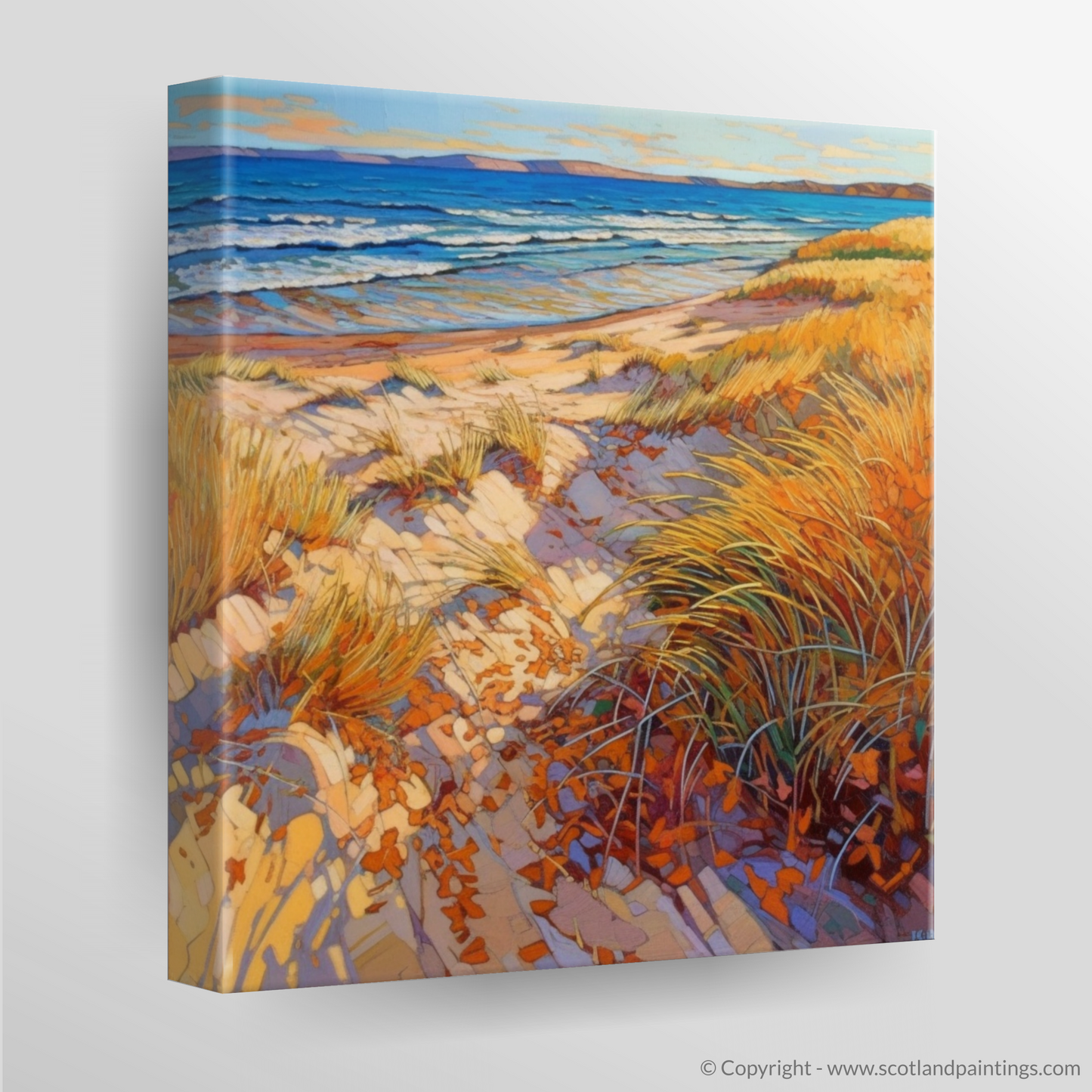 Longniddry Beach: A Modern Impressionist's Tribute to Scottish Shores