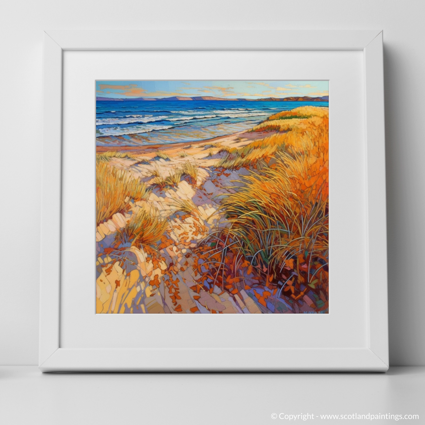 Longniddry Beach: A Modern Impressionist's Tribute to Scottish Shores