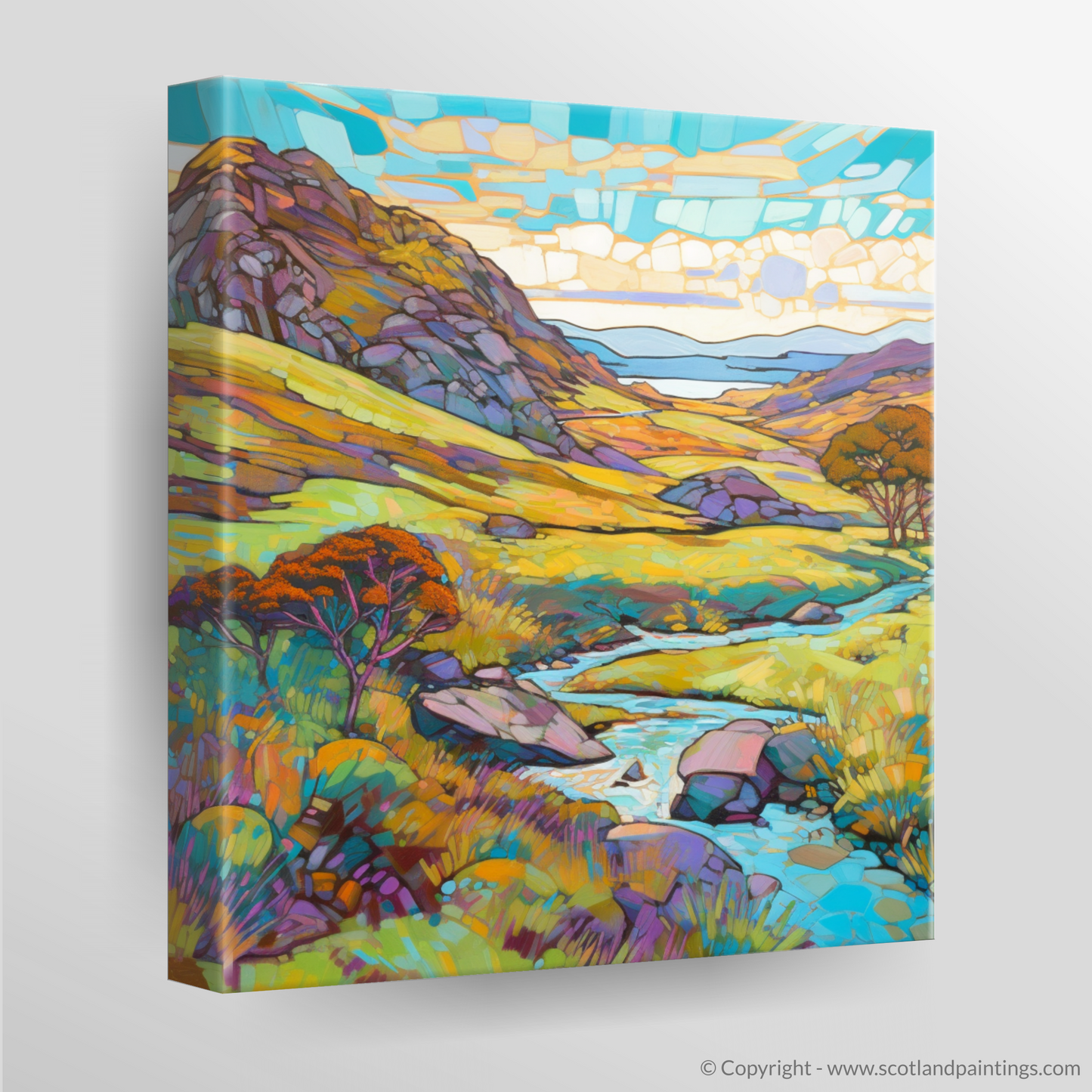 Thurso Serenity: A Modern Impressionist Ode to the Highlands