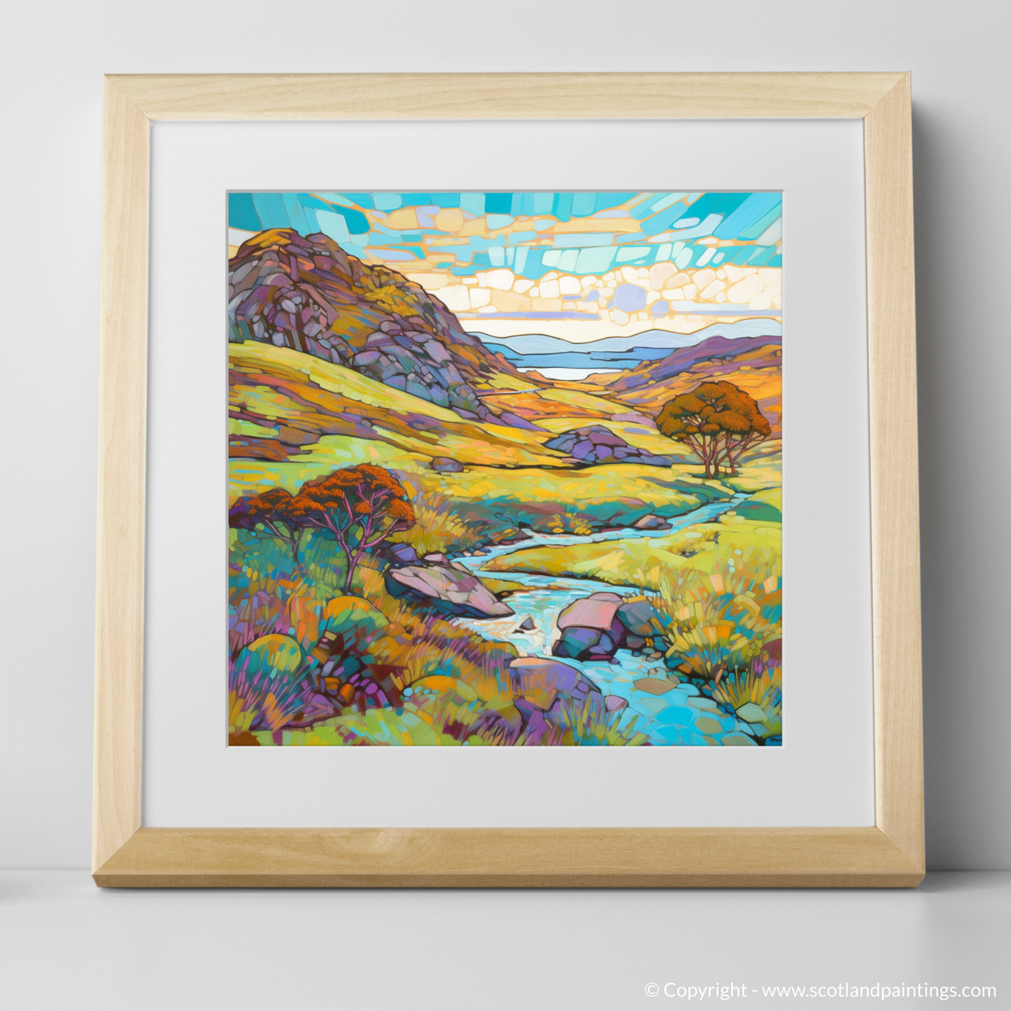 Thurso Serenity: A Modern Impressionist Ode to the Highlands