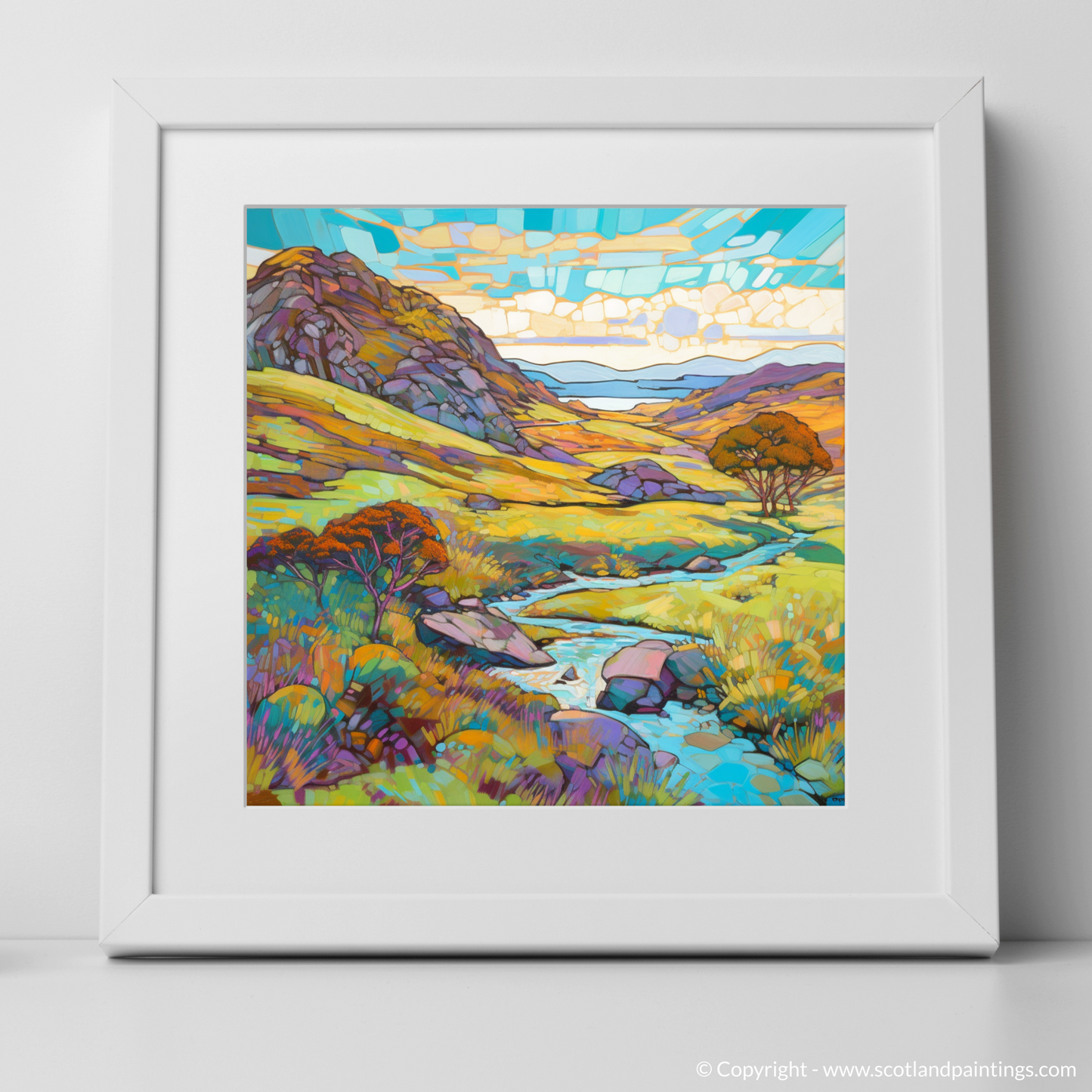 Thurso Serenity: A Modern Impressionist Ode to the Highlands