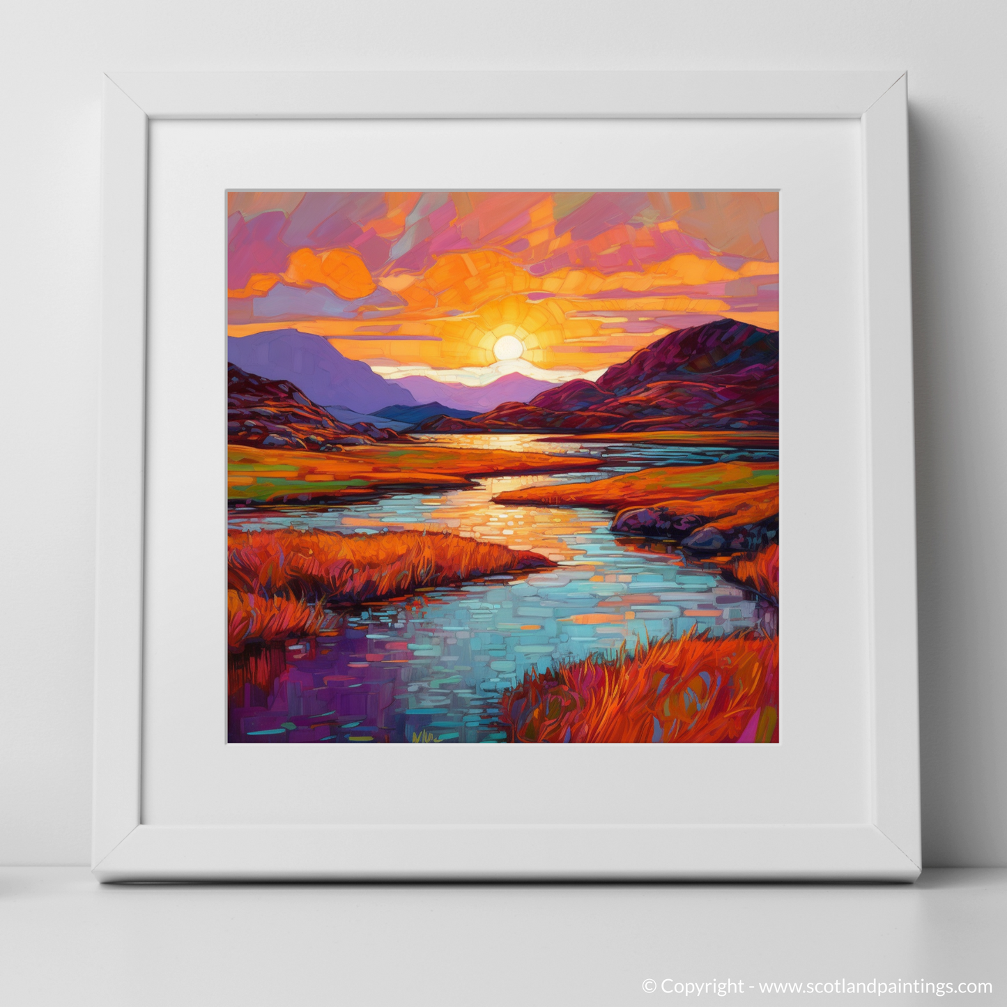 Loch Spelve Sunset Serenade