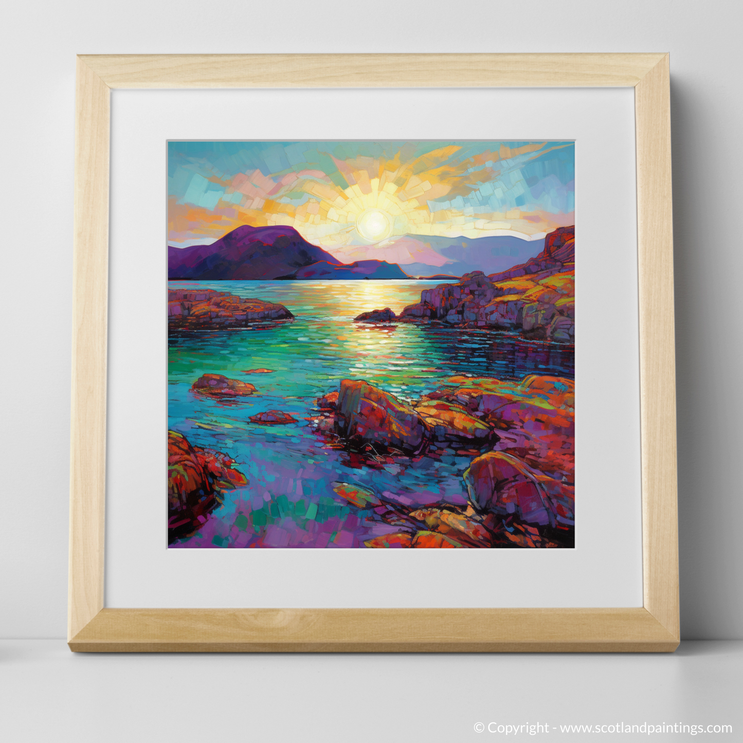 Isle of Skye's Dynamic Beauty: A Modern Impressionist Vision