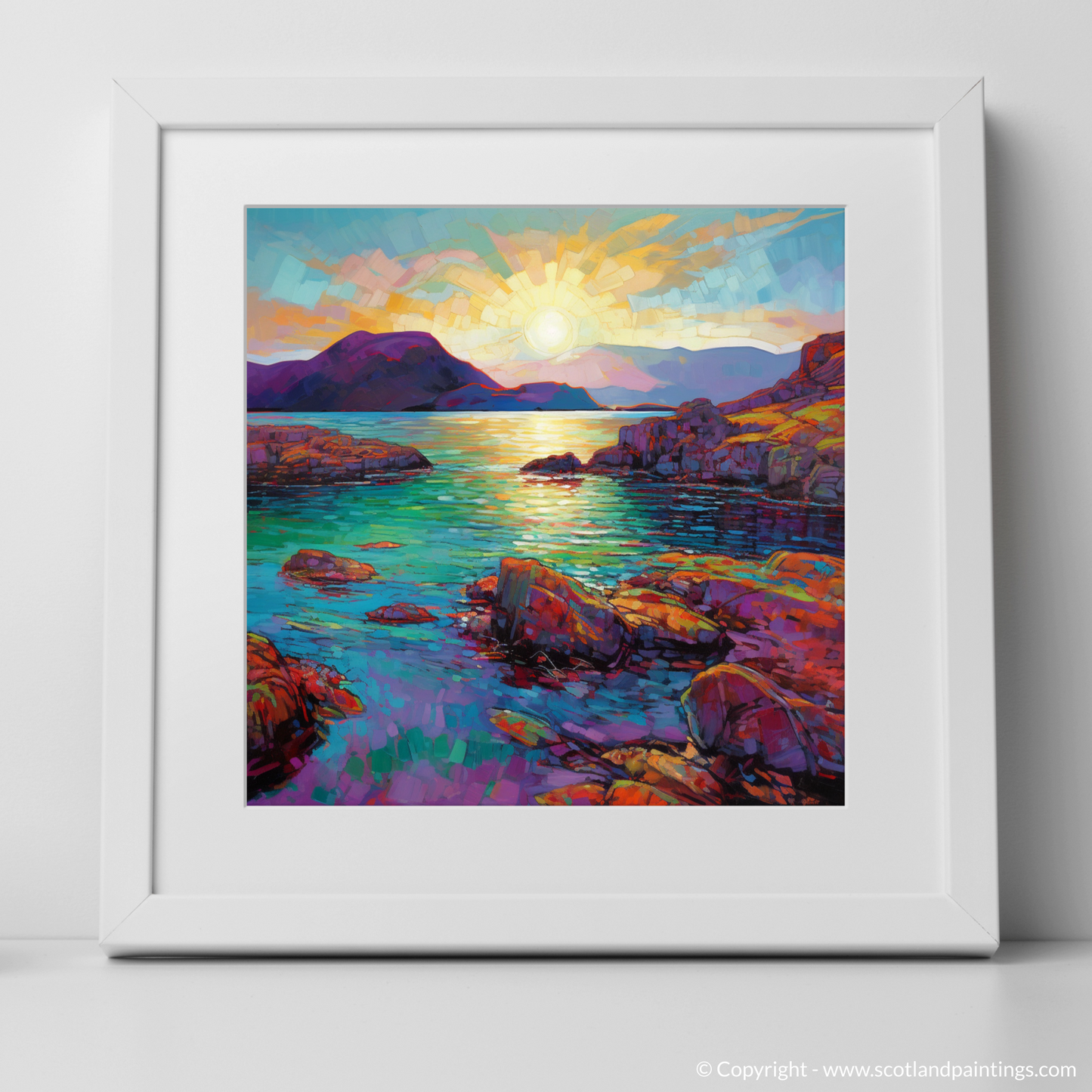 Isle of Skye's Dynamic Beauty: A Modern Impressionist Vision