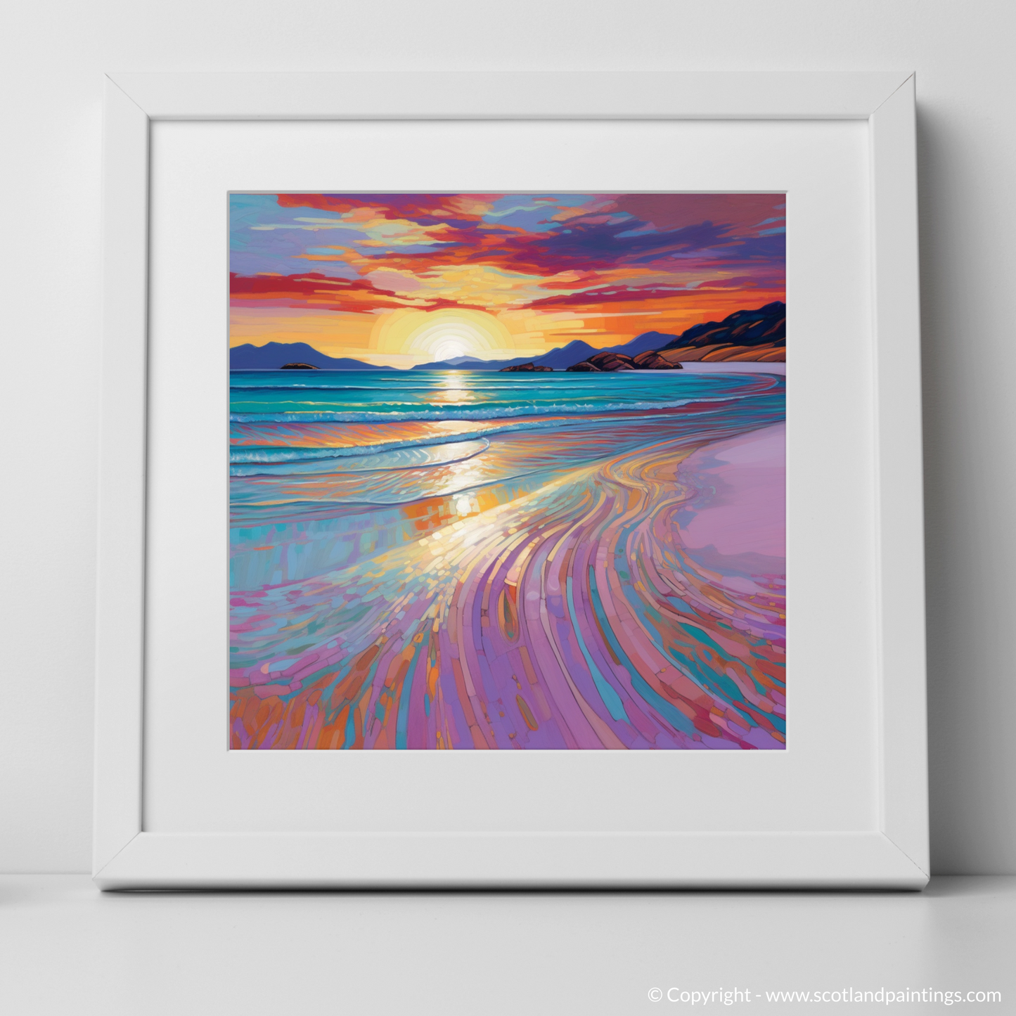 Sunset Embrace at Luskentyre Sands