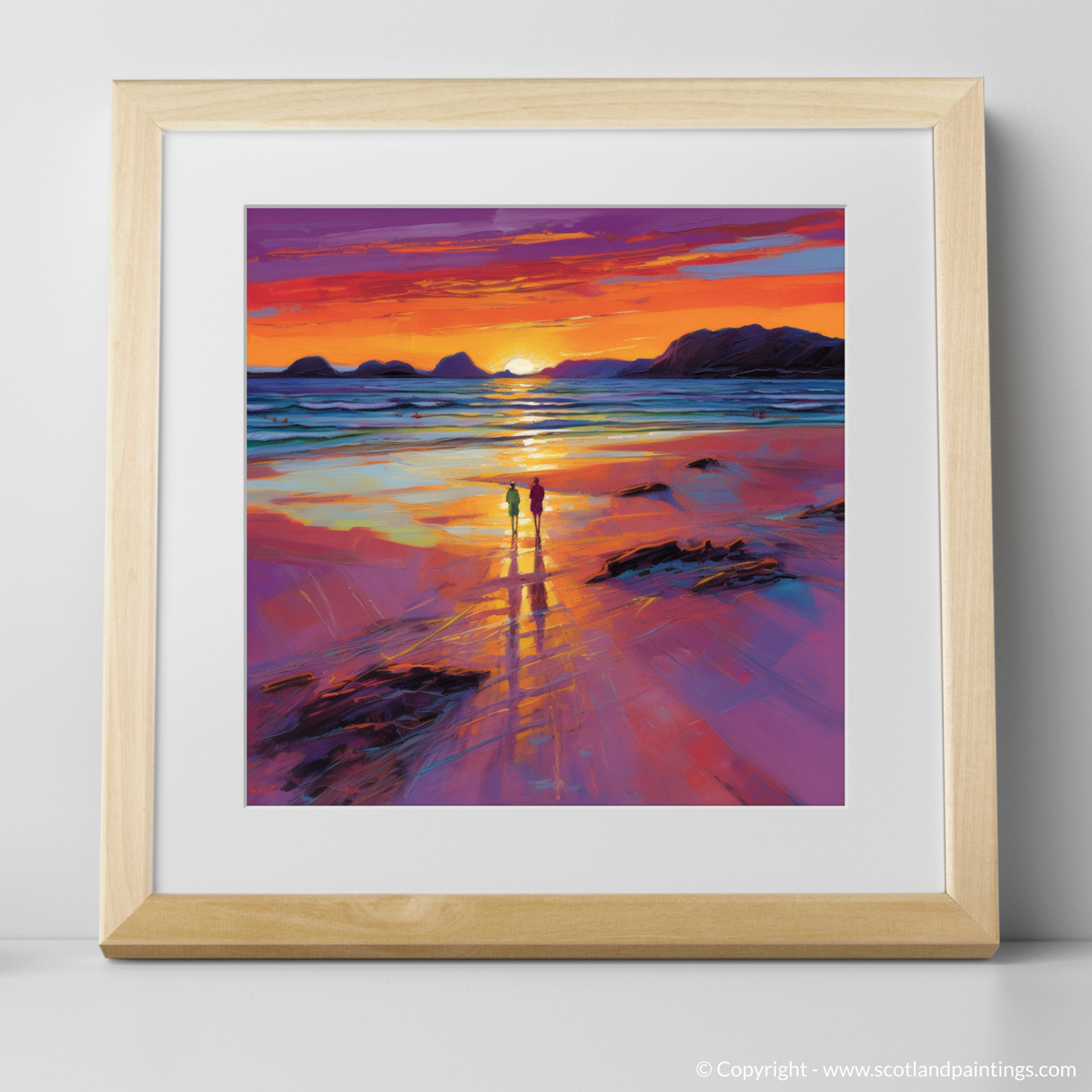 Sunset Embrace at Mellon Udrigle Beach