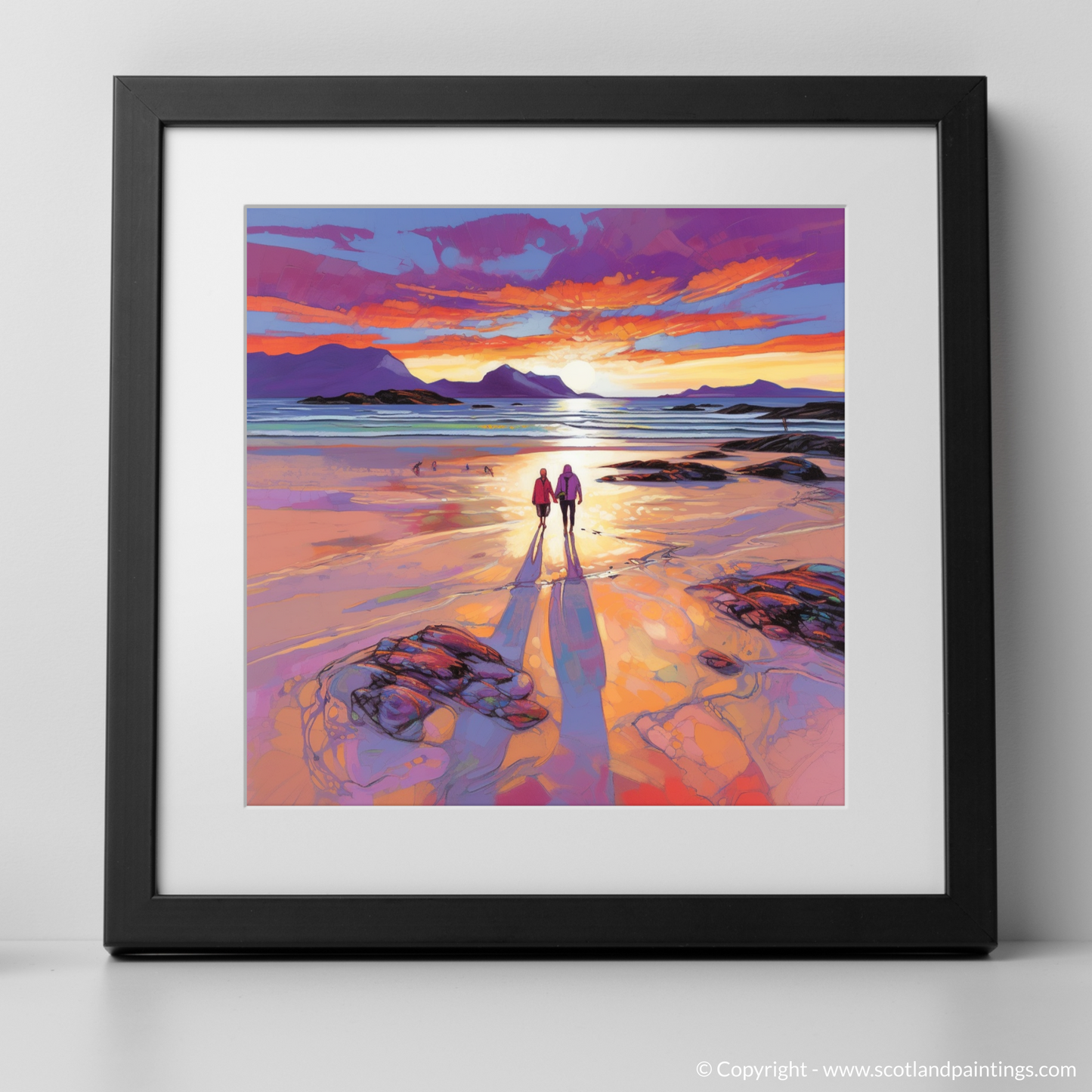 Sunset Embrace at Mellon Udrigle Beach