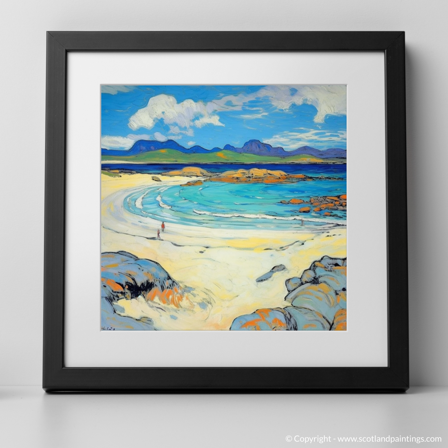 Wild Shores of Camusdarach: A Fauvist Tribute to Arisaig Beach