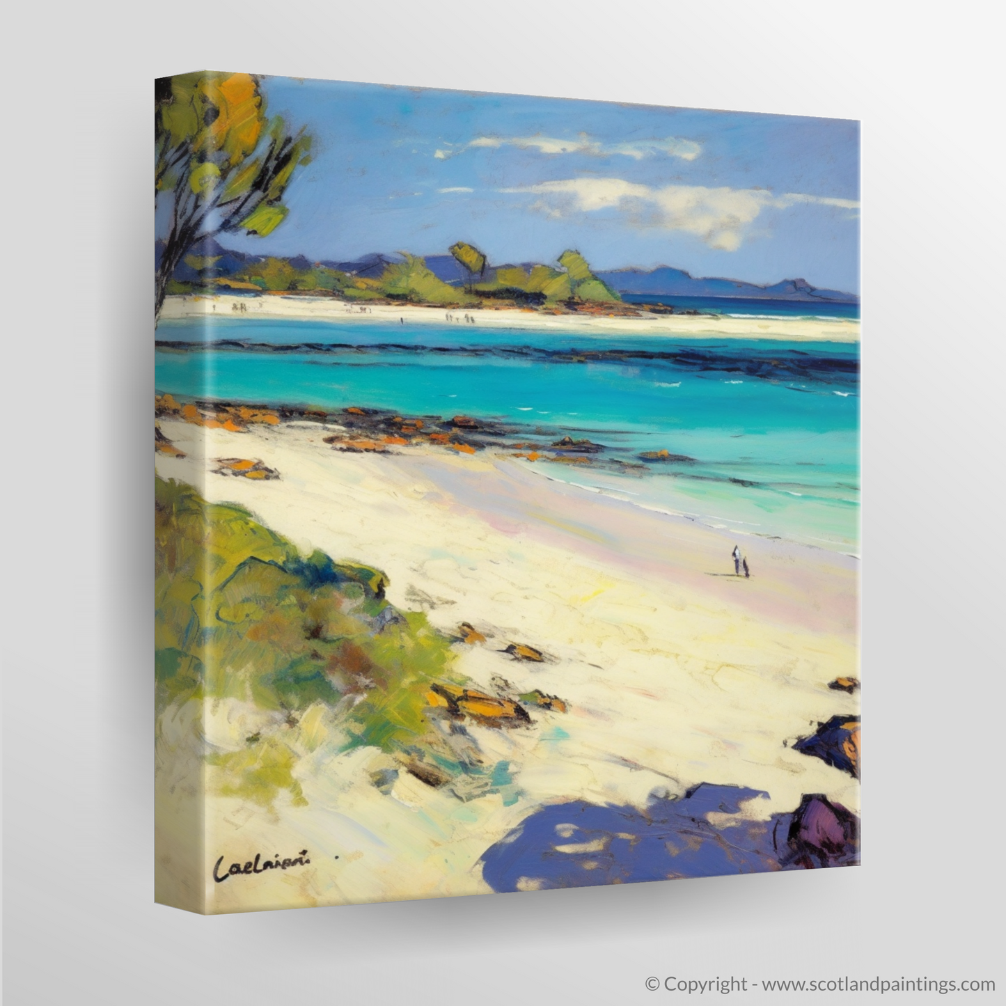 Vibrant Camusdarach: A Fauvist Passion