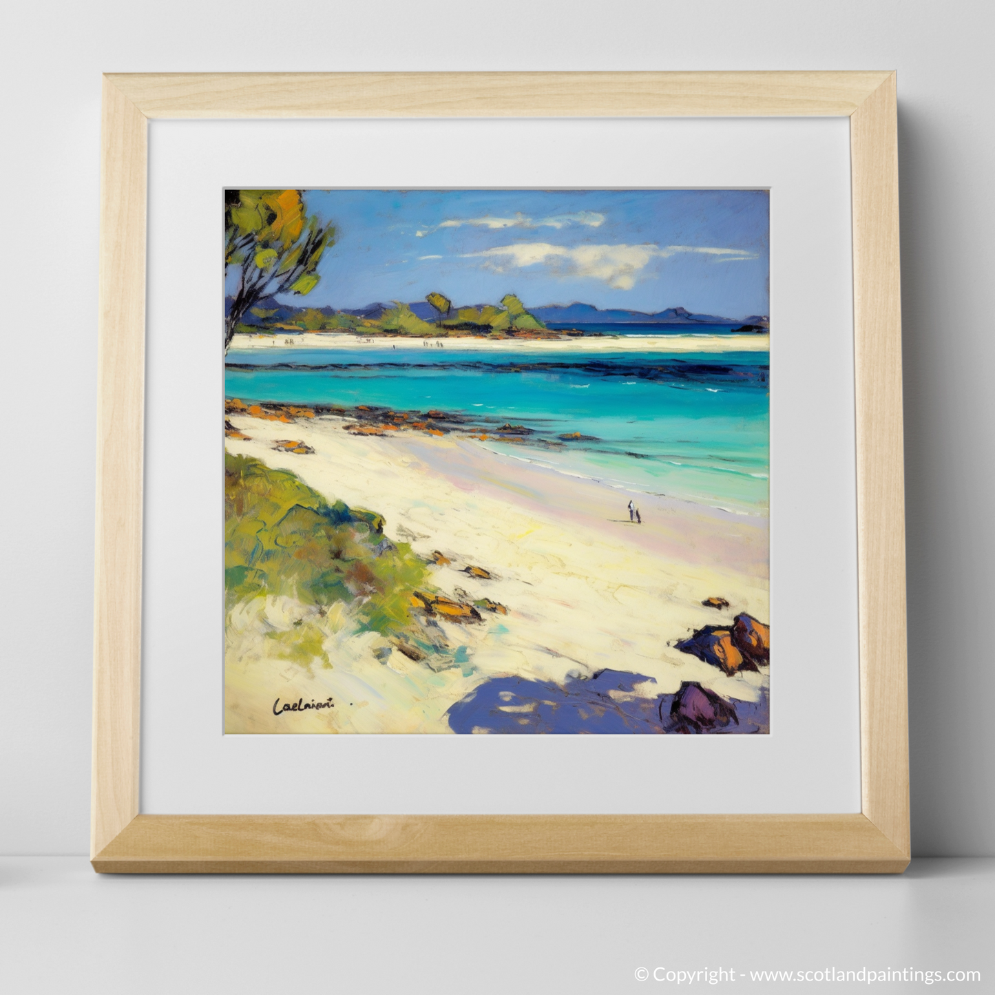 Vibrant Camusdarach: A Fauvist Passion