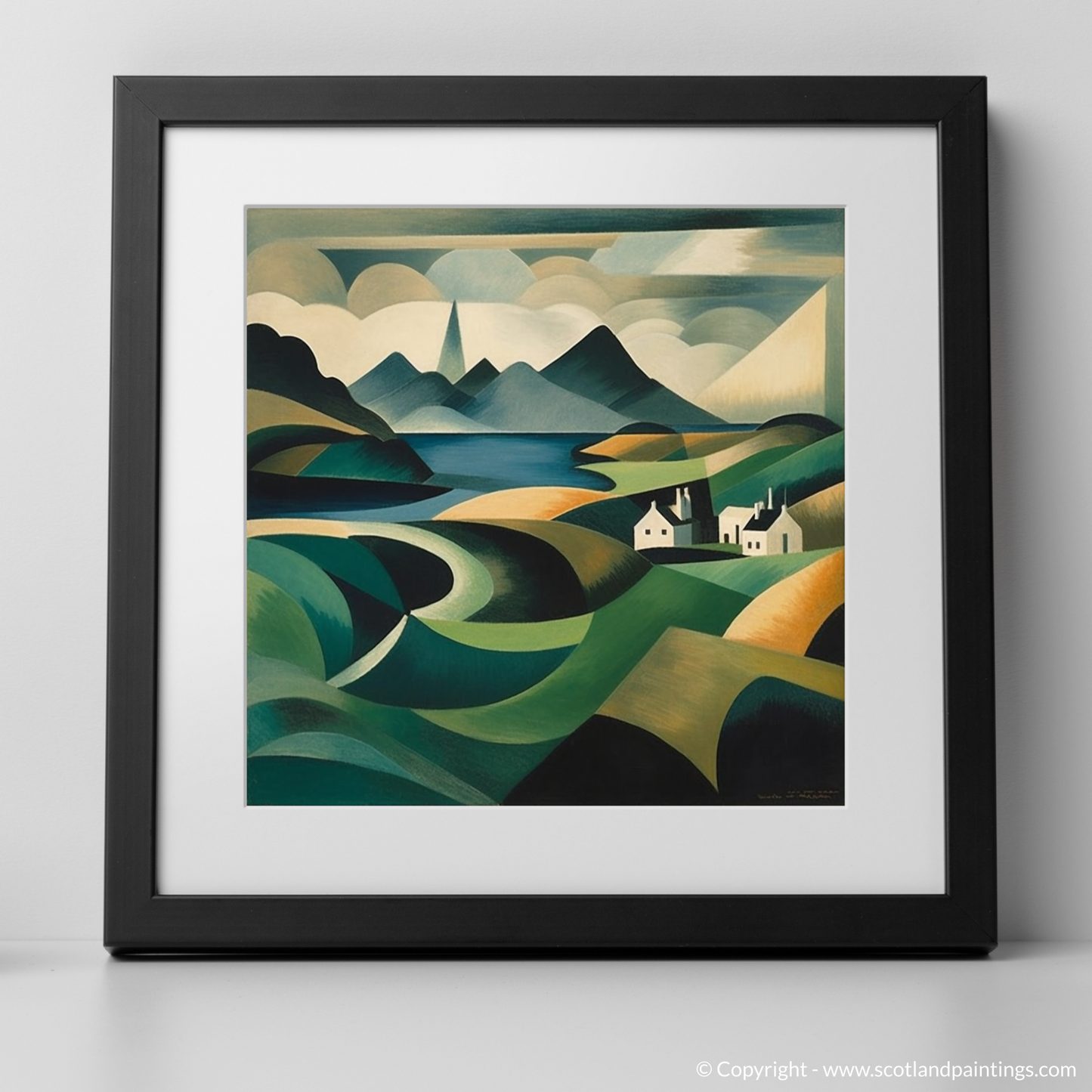 Isle of Islay Enigma: An Abstract Scottish Landscape