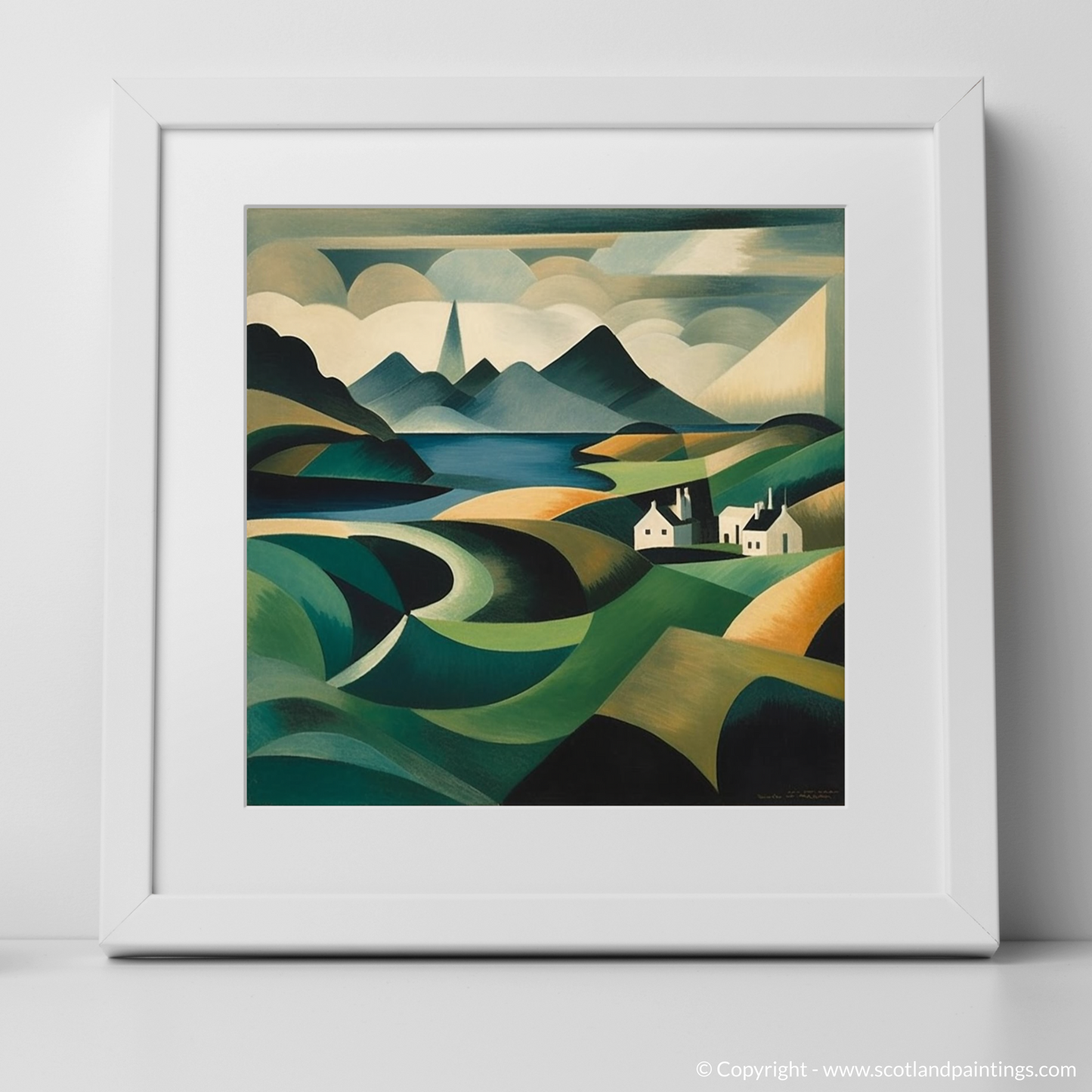 Isle of Islay Enigma: An Abstract Scottish Landscape
