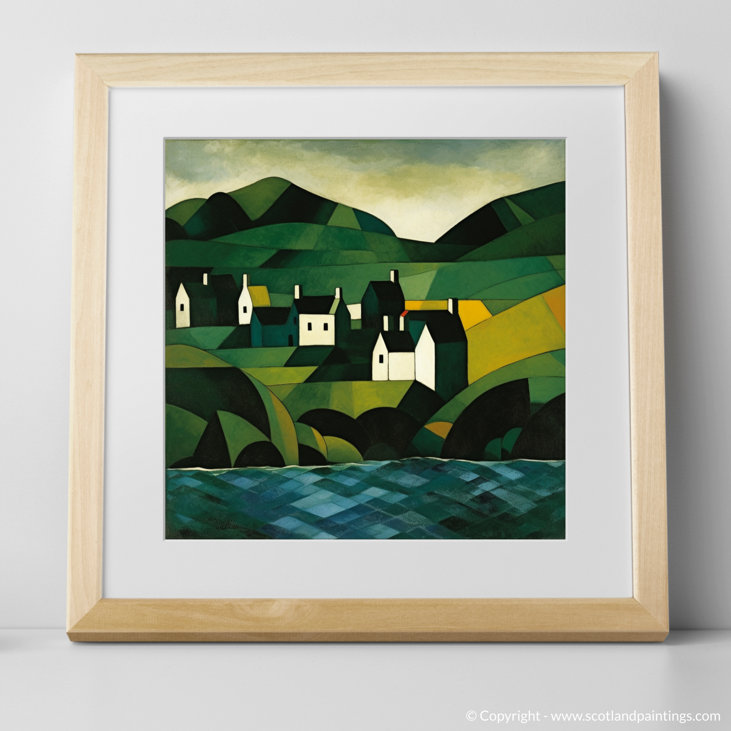 Isle of Islay Dreamscape: An Abstract Rendition of Scottish Charm