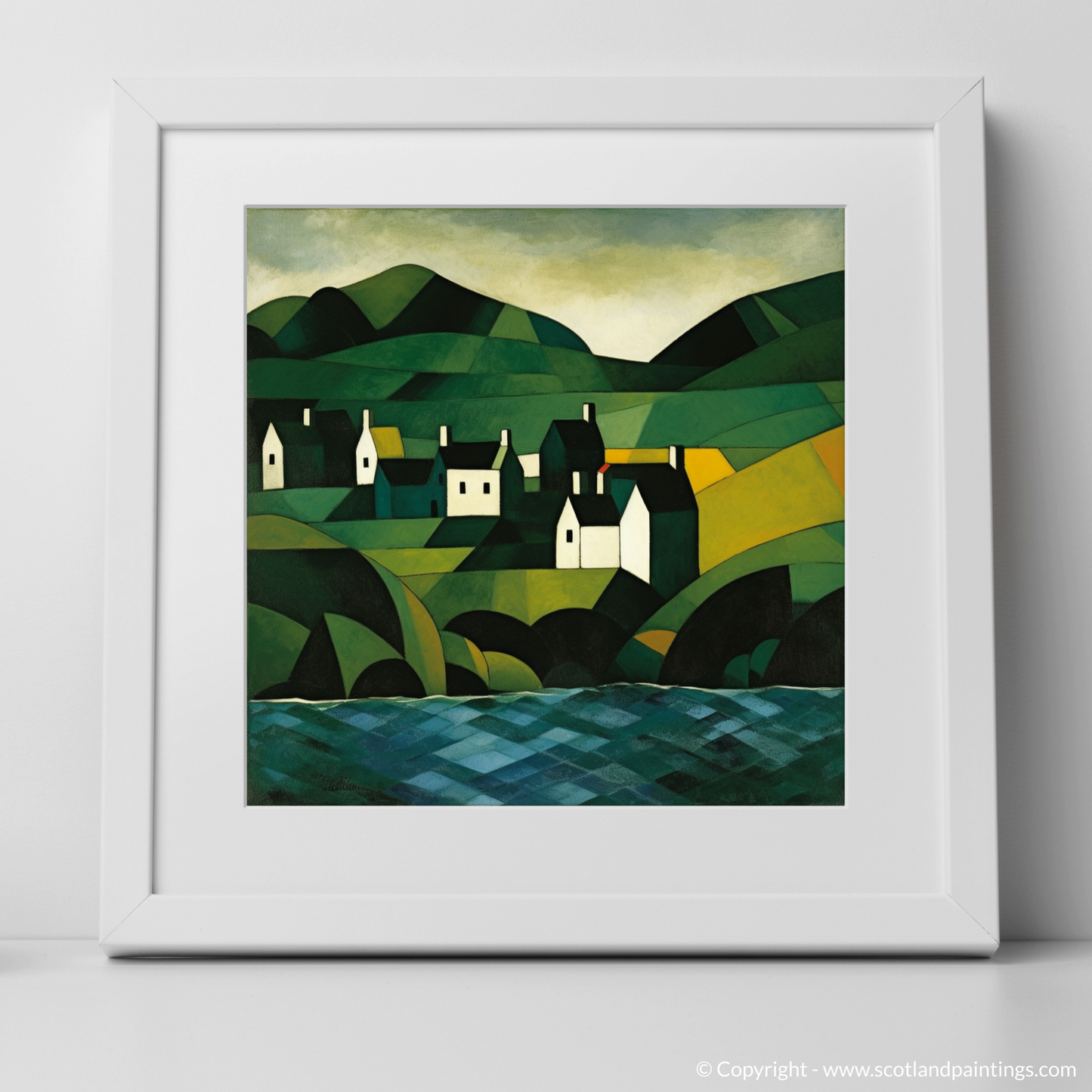 Isle of Islay Dreamscape: An Abstract Rendition of Scottish Charm