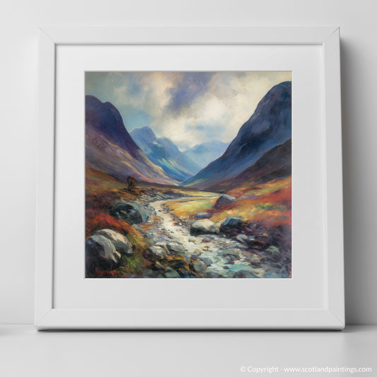 Whispers of Glen Coe - An Impressionist Ode to the Highlands