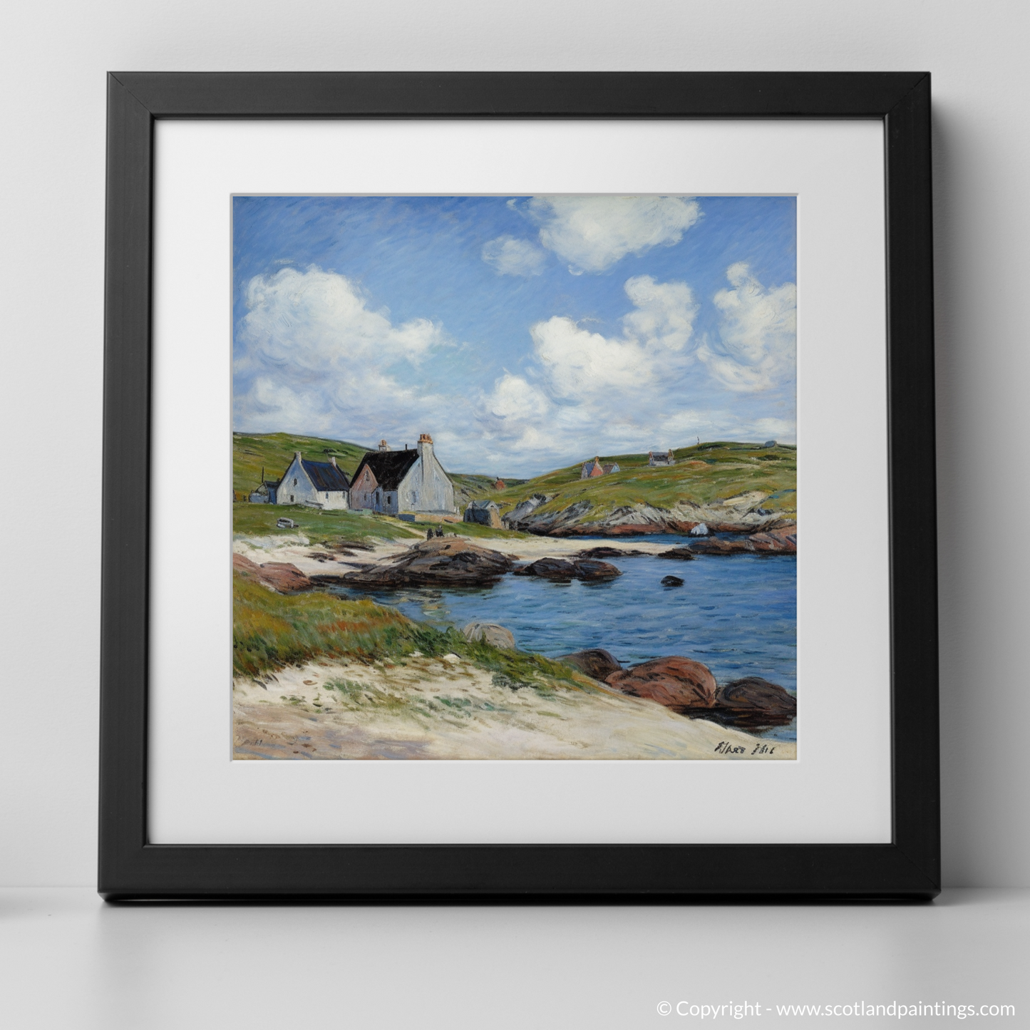 Isle of Lewis Serenity: An Impressionist Coastal Scene