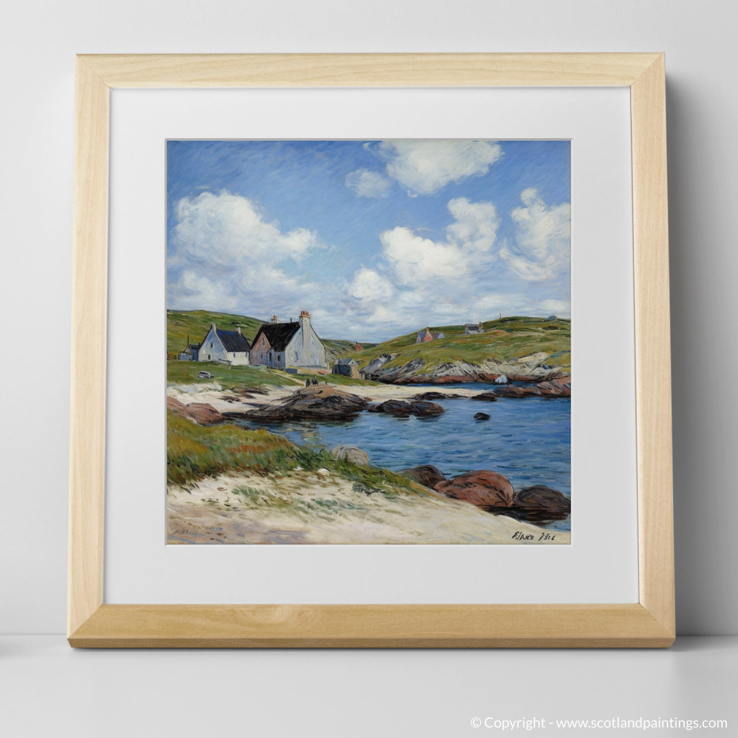 Isle of Lewis Serenity: An Impressionist Coastal Scene