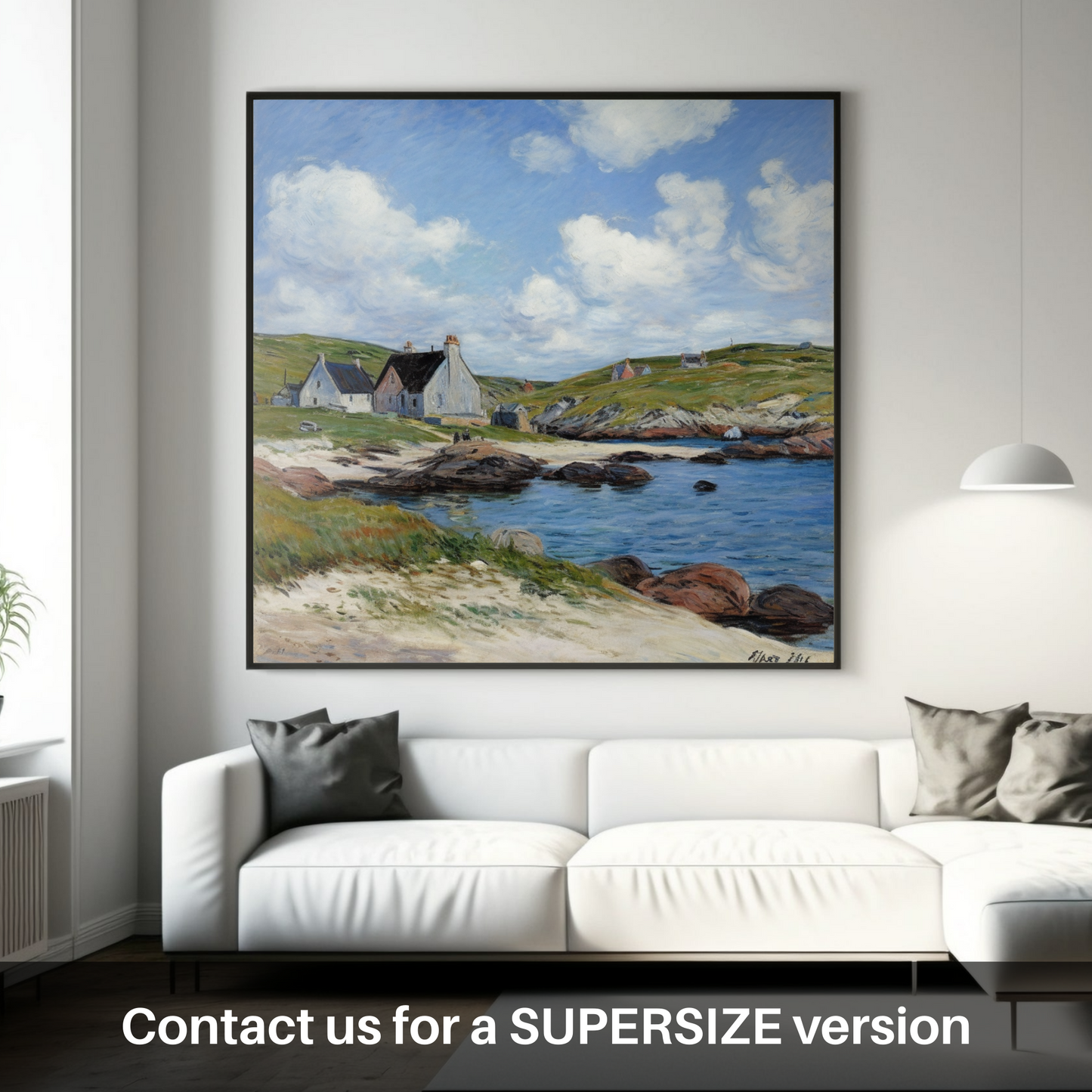 Isle of Lewis Serenity: An Impressionist Coastal Scene