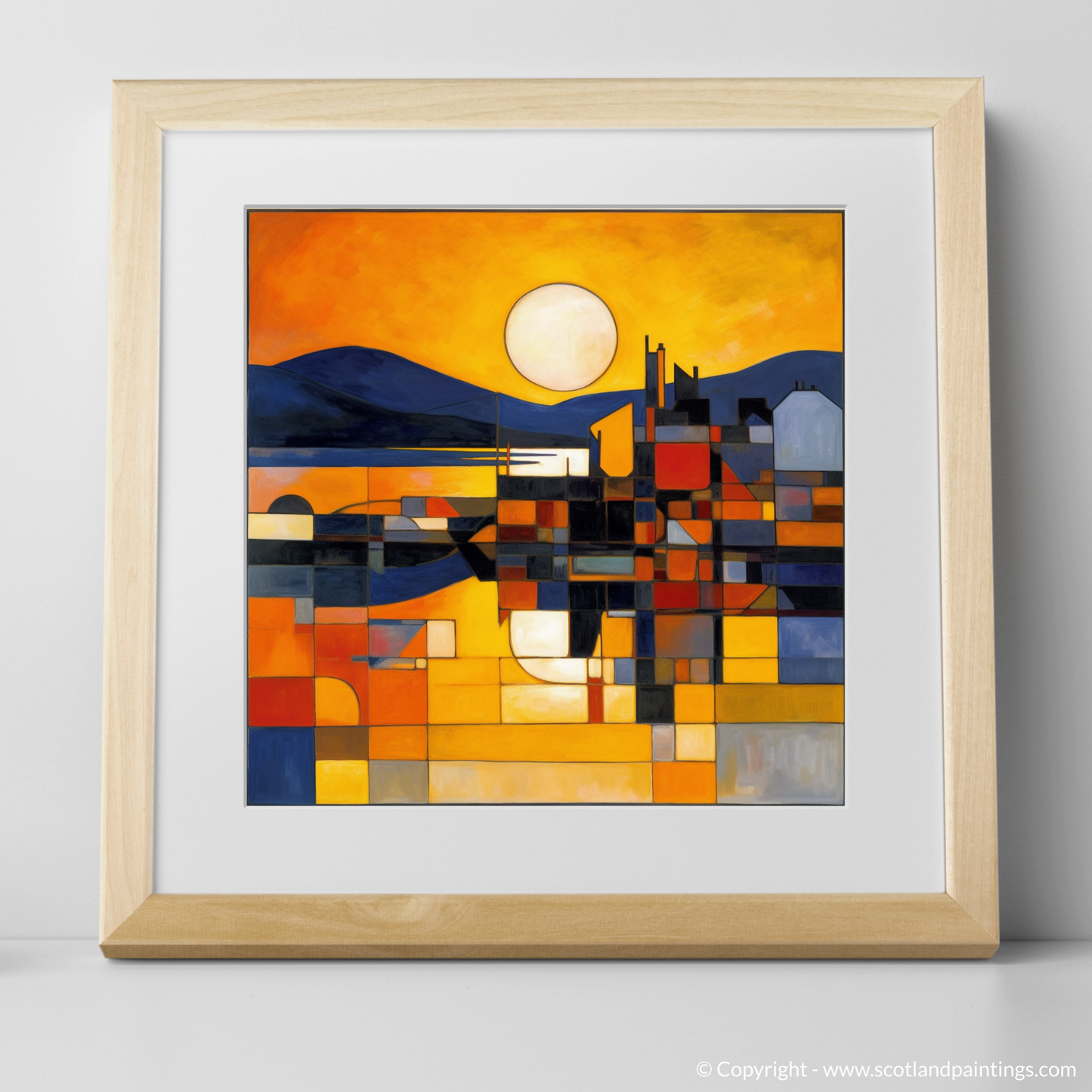 Tayvallich Harbour at Sunset: An Abstract Tapestry of Scottish Serenity