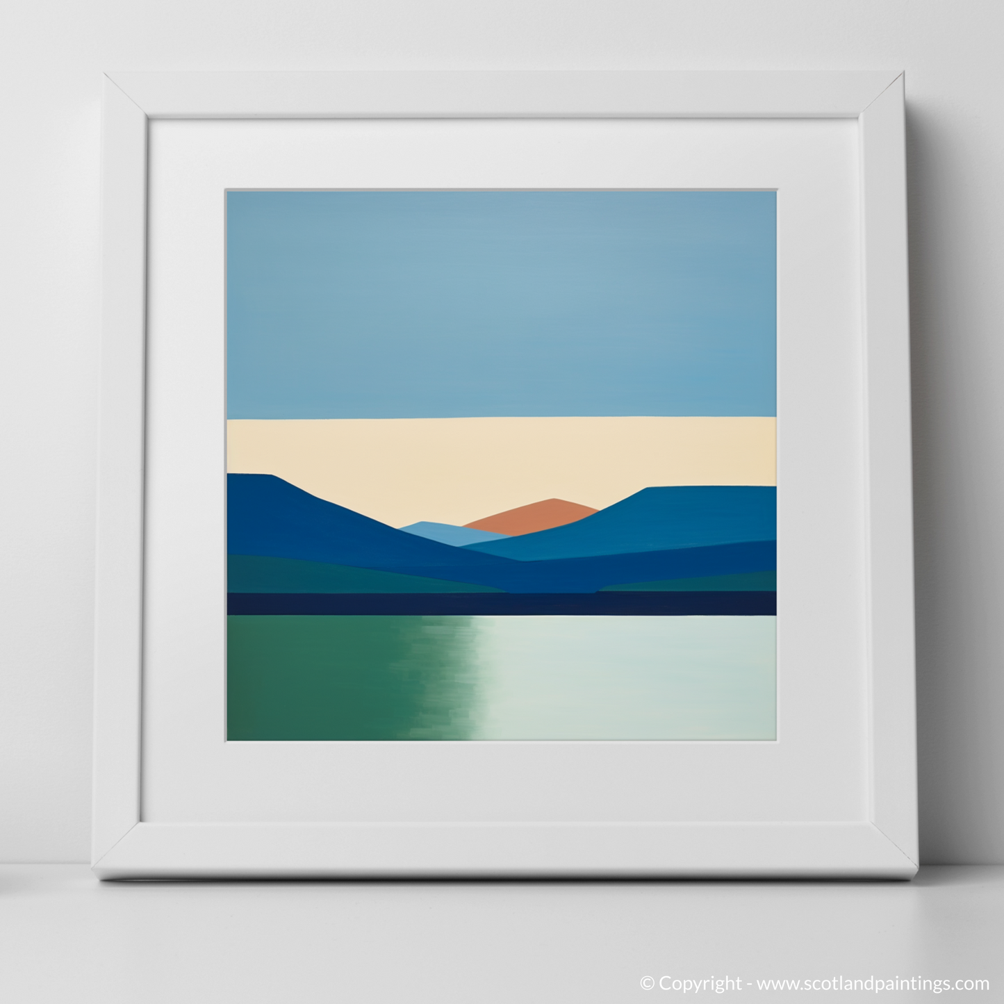 Serenity of Loch Insh: A Minimalist Homage