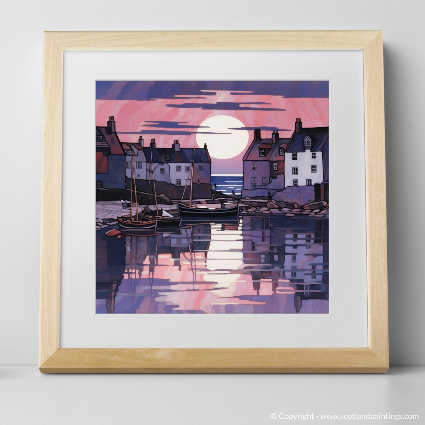 Twilight Serenade at Crail Harbour