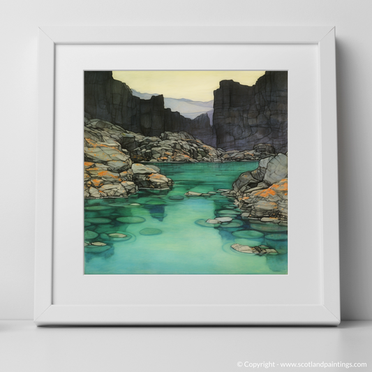 Enchanted Waters: A Nouveau Tribute to the Fairy Pools of Skye