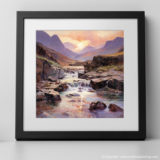 Twilight Serenade at the Isle of Skye's Fairy Pools