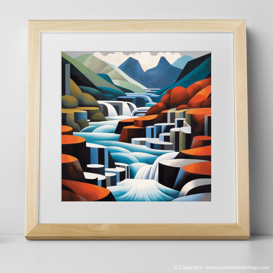 Cubist Rhapsody of the Isle of Skye's Fairy Pools