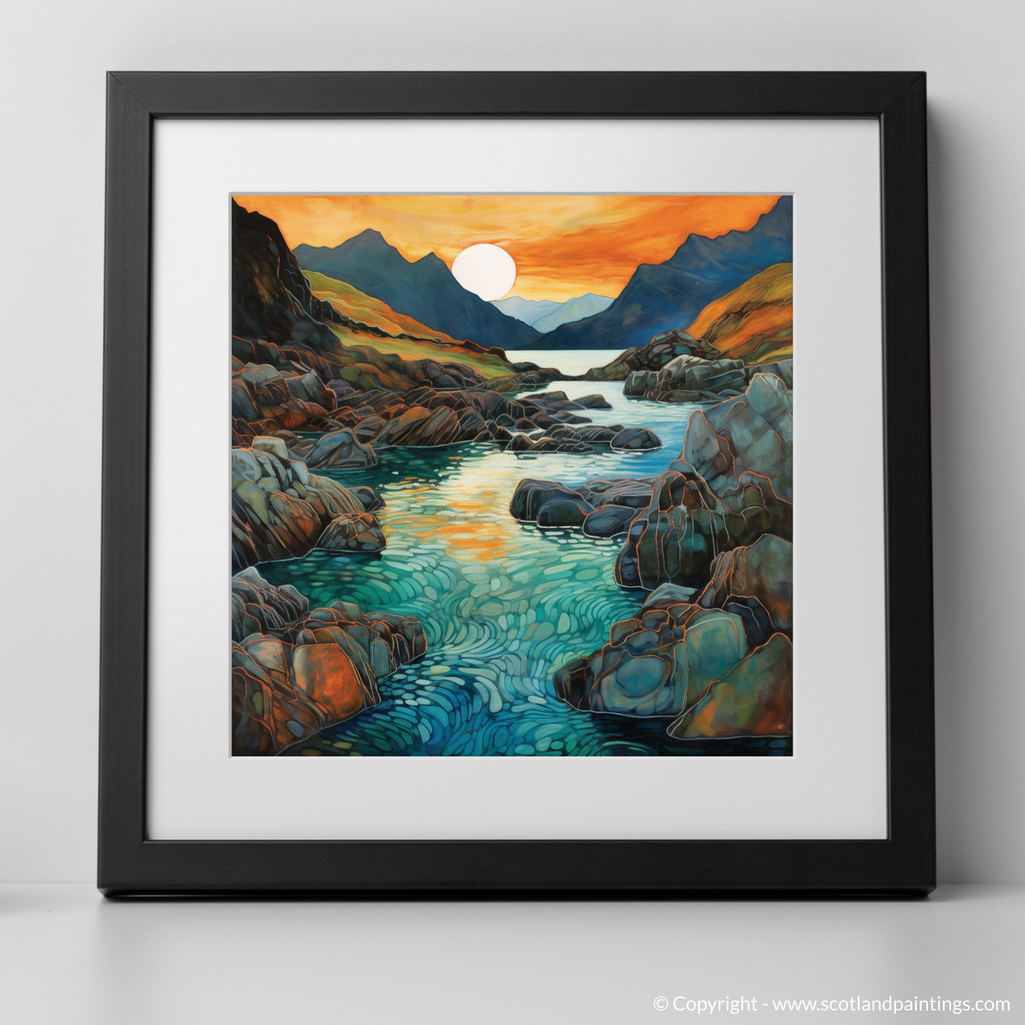 Enchanted Sunset at Skye's Fairy Pools