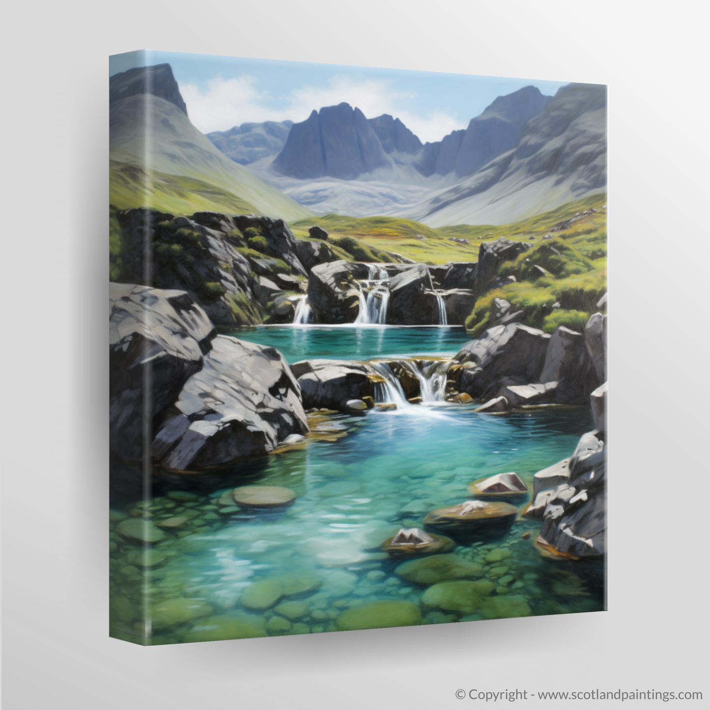 Enchanted Waters of The Fairy Pools - Isle of Skye Impression