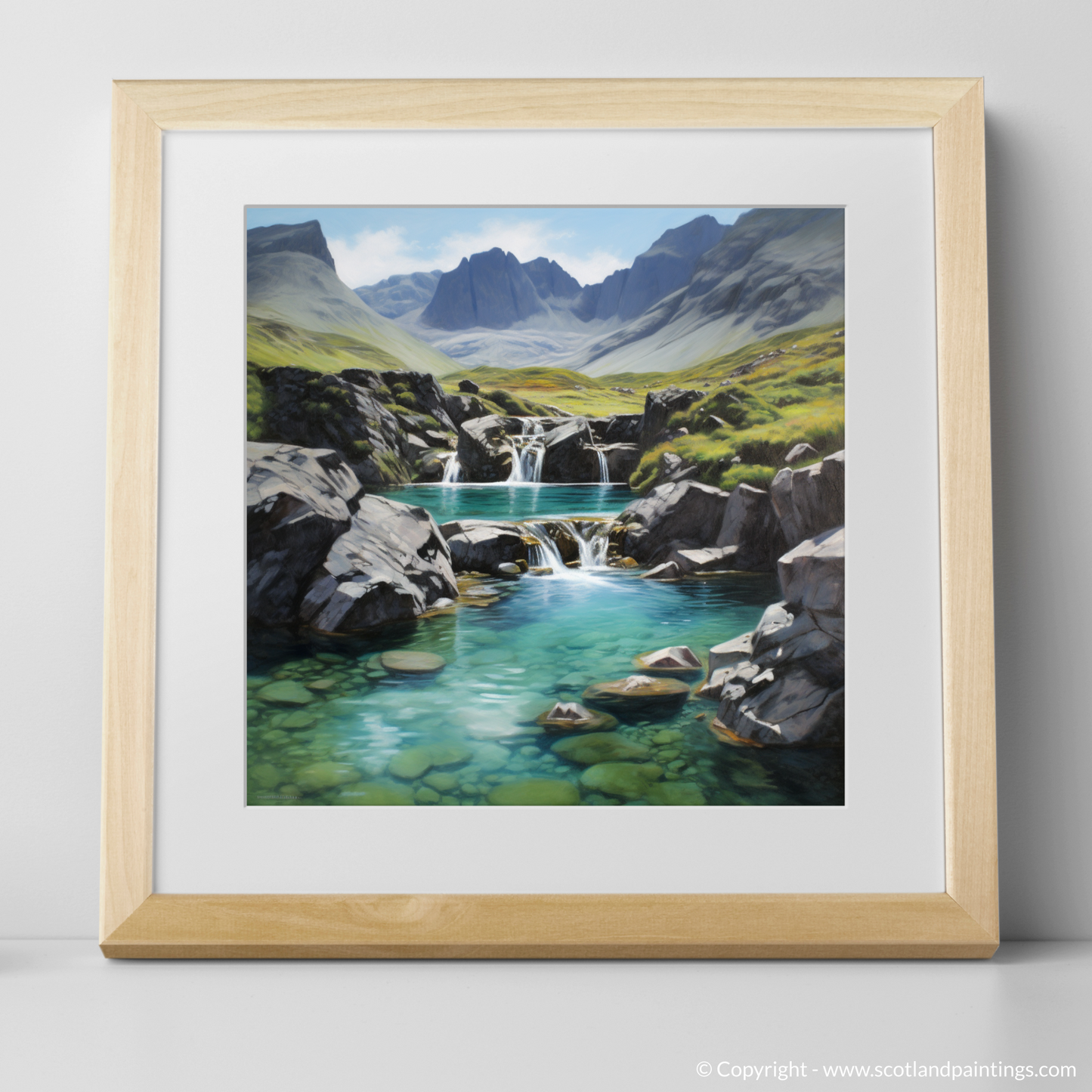 Enchanted Waters of The Fairy Pools - Isle of Skye Impression