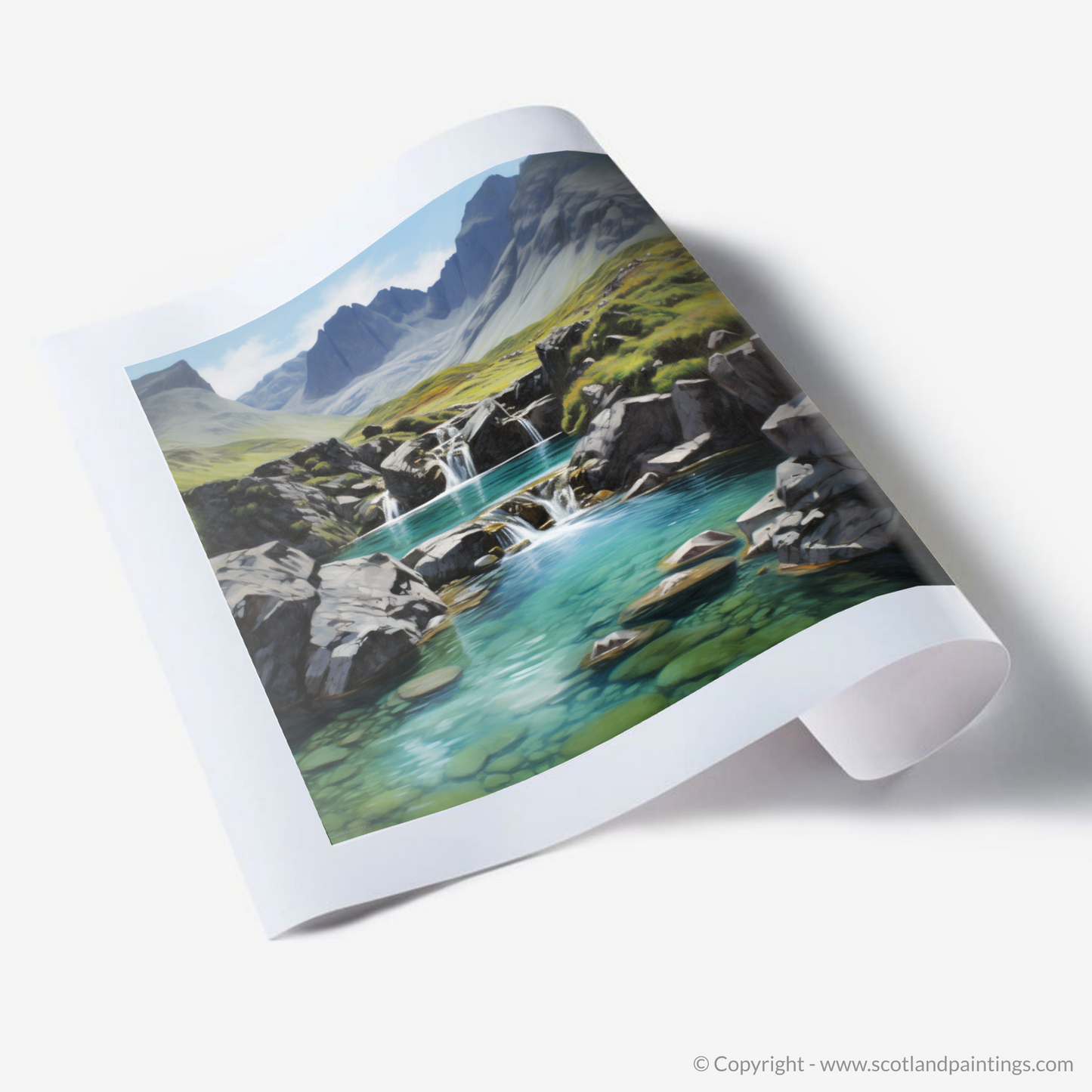 Enchanted Waters of The Fairy Pools - Isle of Skye Impression