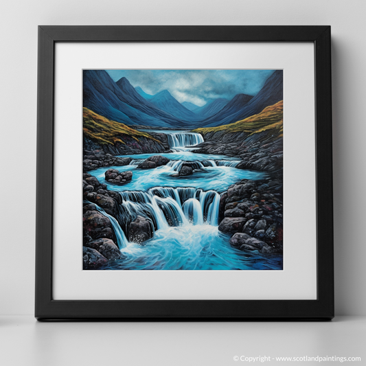 Enchanted Waters and Brooding Skies: A Naive Art Tribute to Isle of Skye Fairy Pools