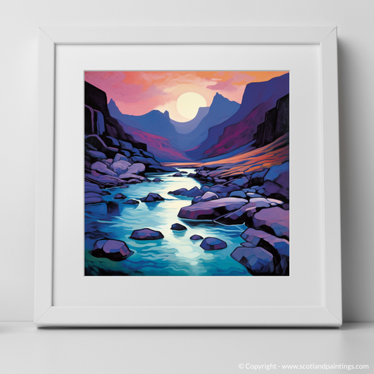 Fairy Pools Dusk Reverie: A Fauvist Ode to Skye's Wilderness