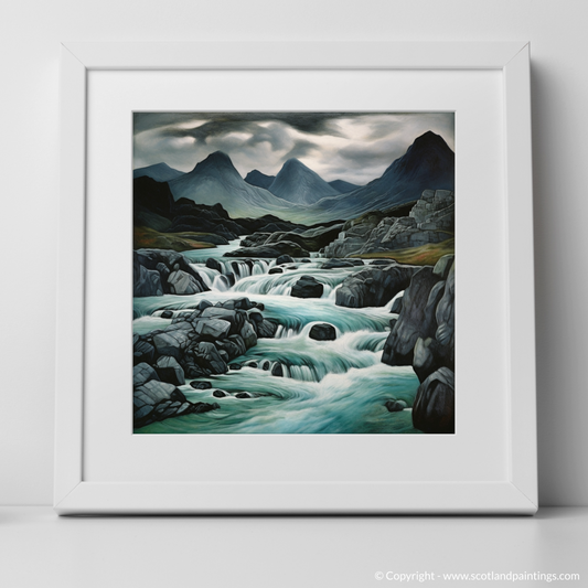 Storm over Fairy Pools: A Surrealist Tribute to Skye's Dramatic Beauty