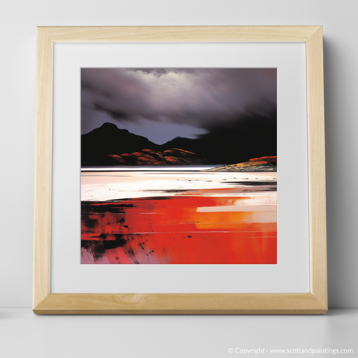 Storm's Embrace Over Silver Sands Morar