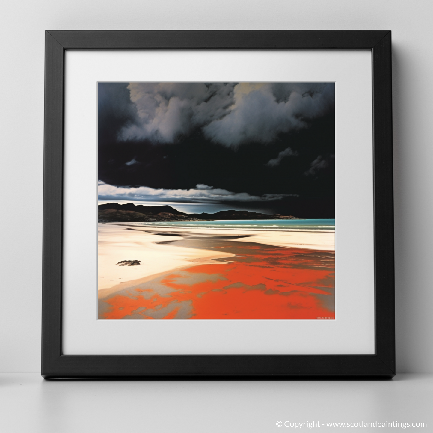 Stormy Encounter at Silver Sands of Morar