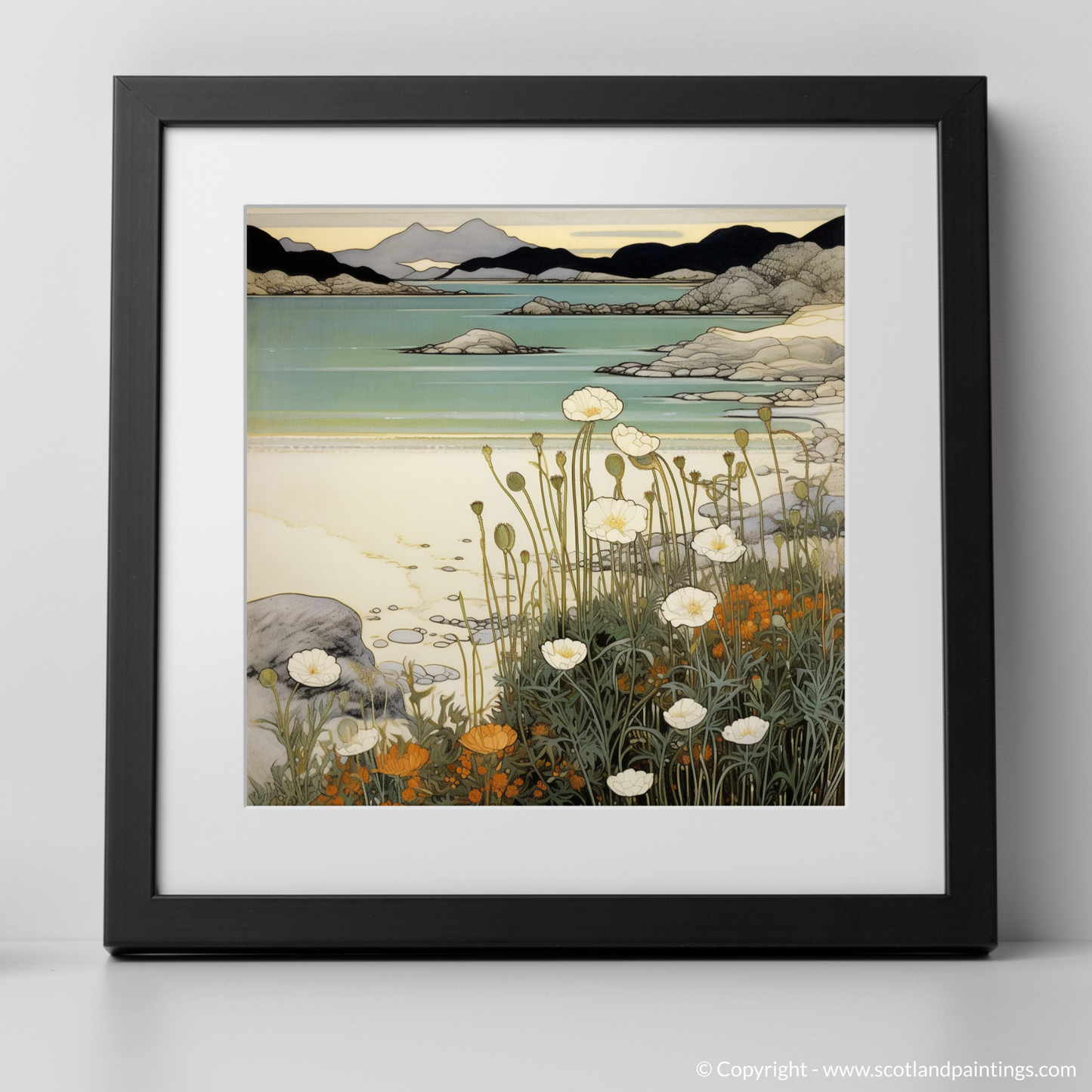 Art Nouveau Escape to Silver Sands of Morar