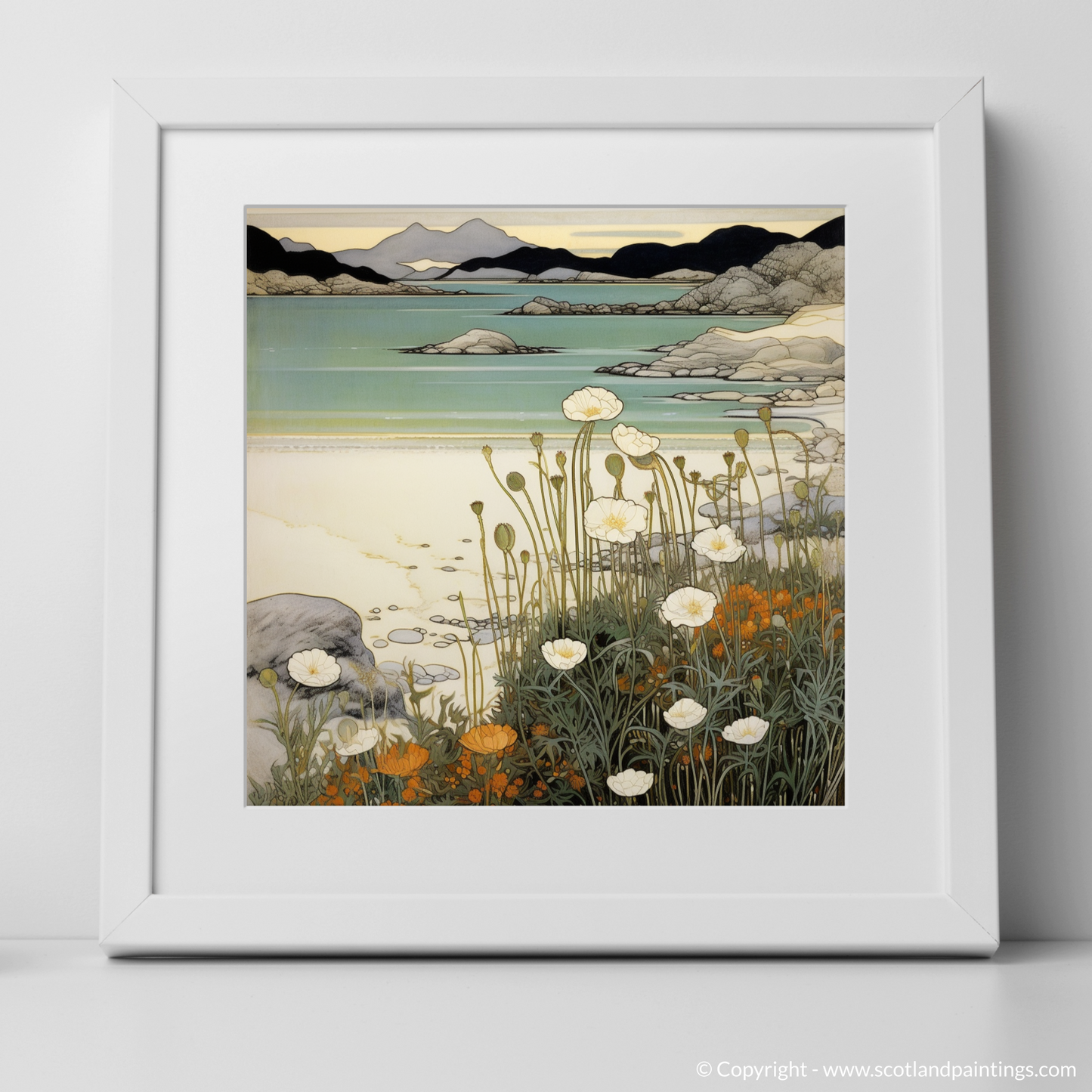 Art Nouveau Escape to Silver Sands of Morar