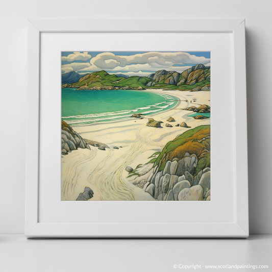 Silver Sands of Morar: A Naive Art Tribute