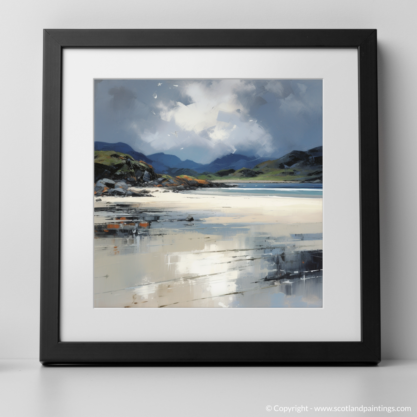 Stormy Skies over Silver Sands of Morar