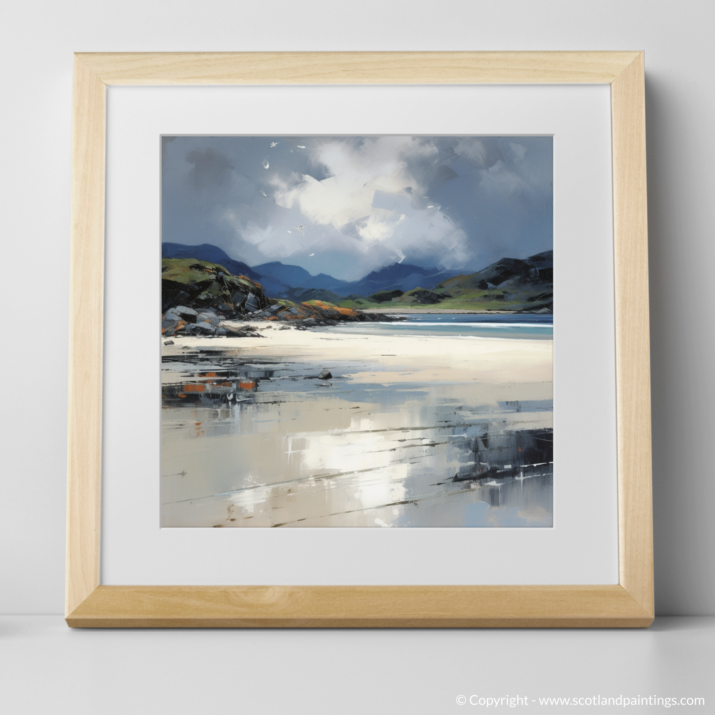 Stormy Skies over Silver Sands of Morar