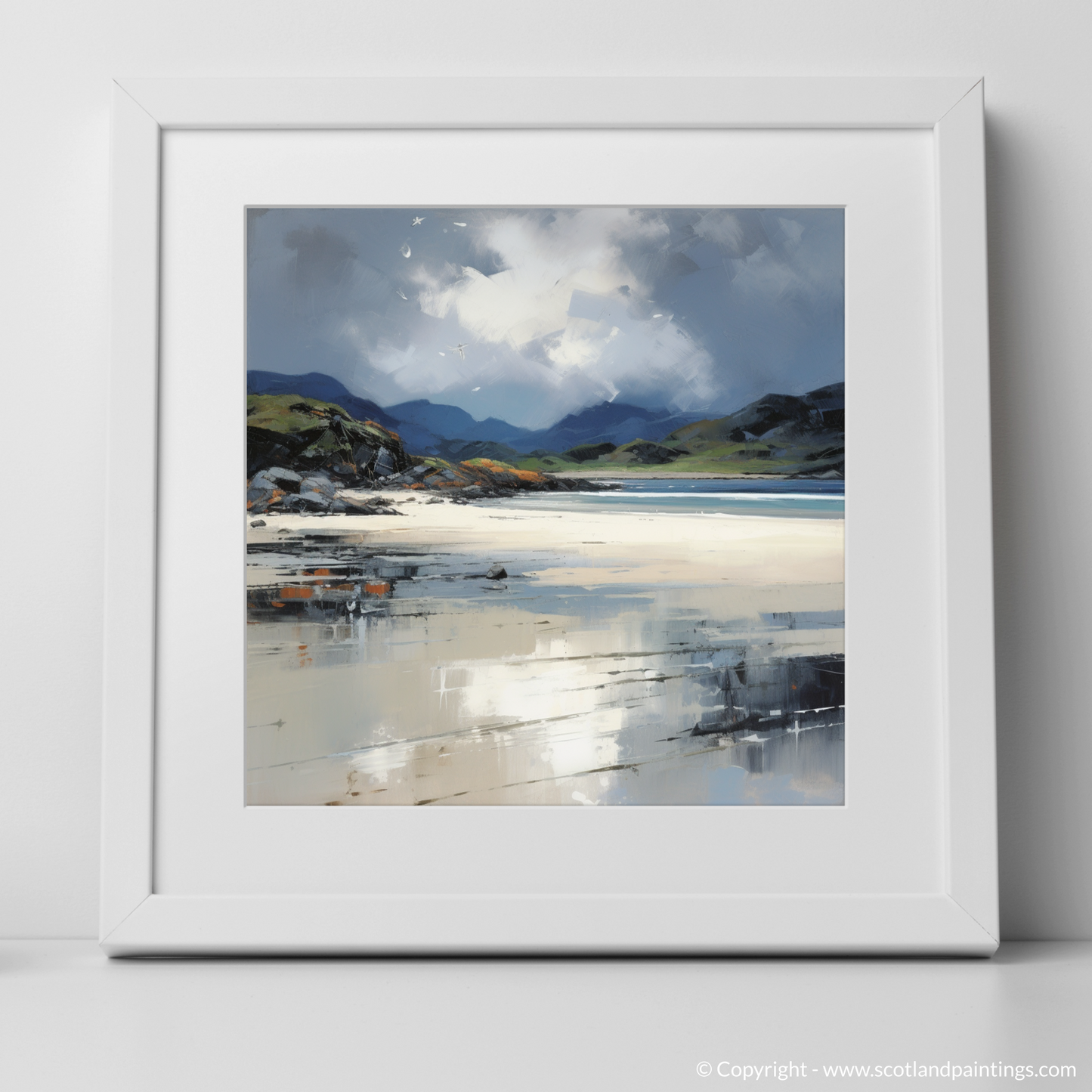 Stormy Skies over Silver Sands of Morar