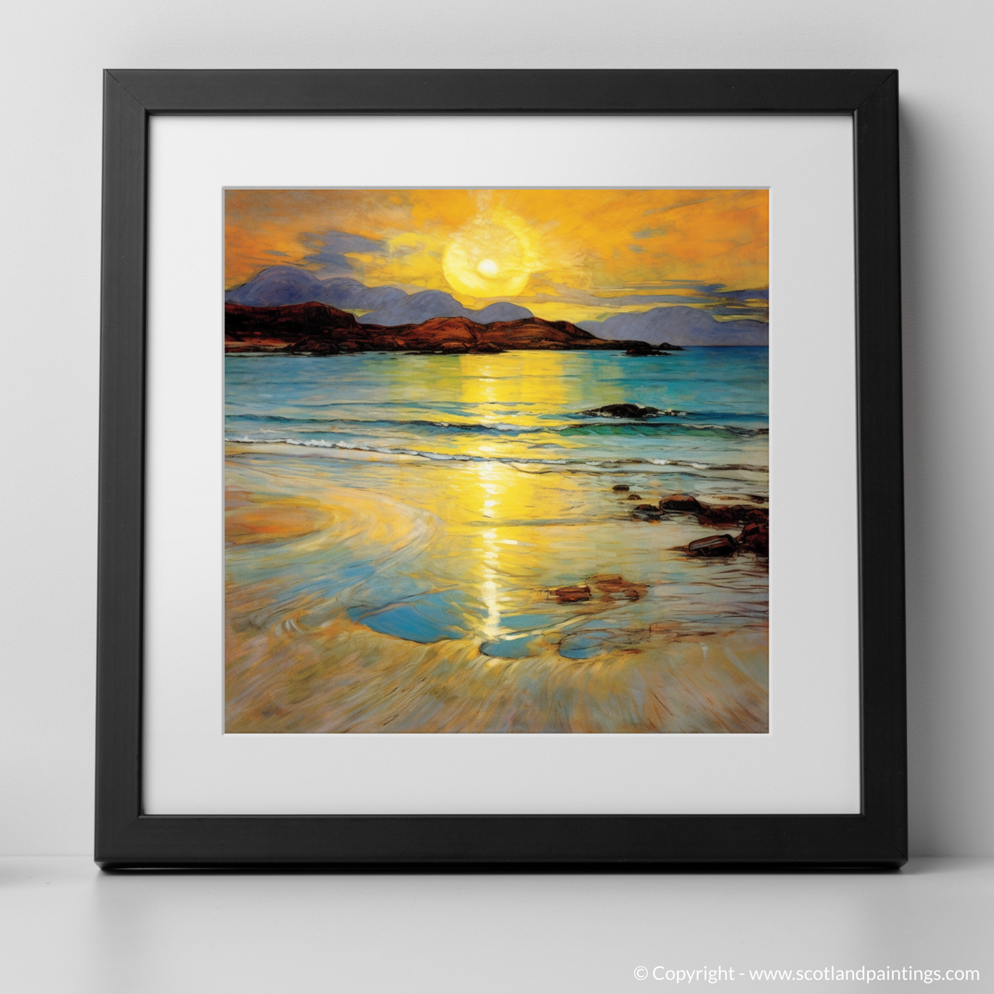 Golden Hour Dance at Silver Sands of Morar