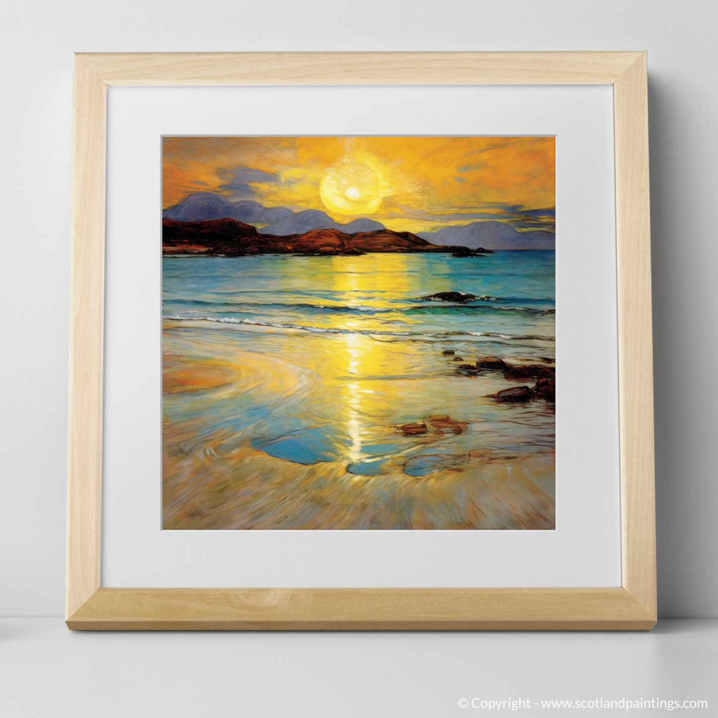 Golden Hour Dance at Silver Sands of Morar