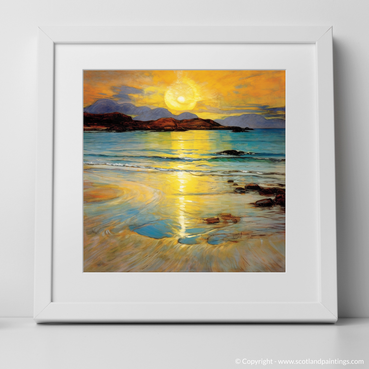 Golden Hour Dance at Silver Sands of Morar